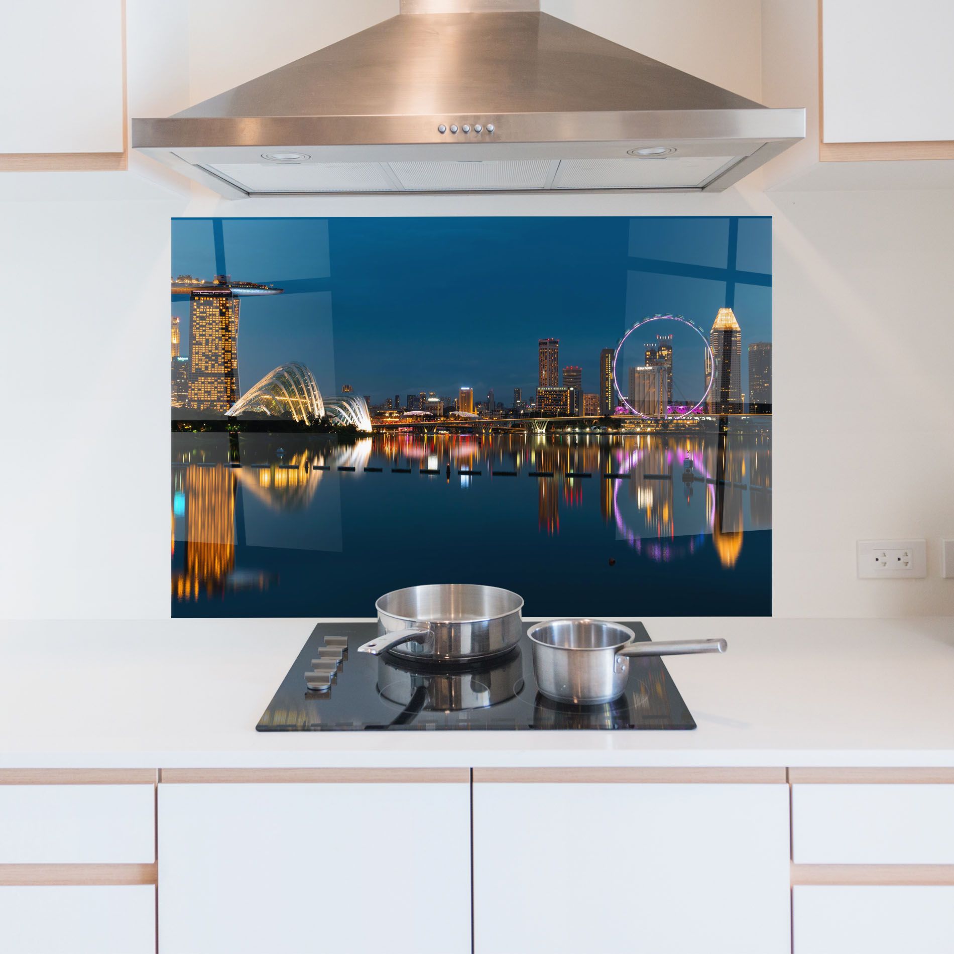 Singapore City Skyline mockup 5