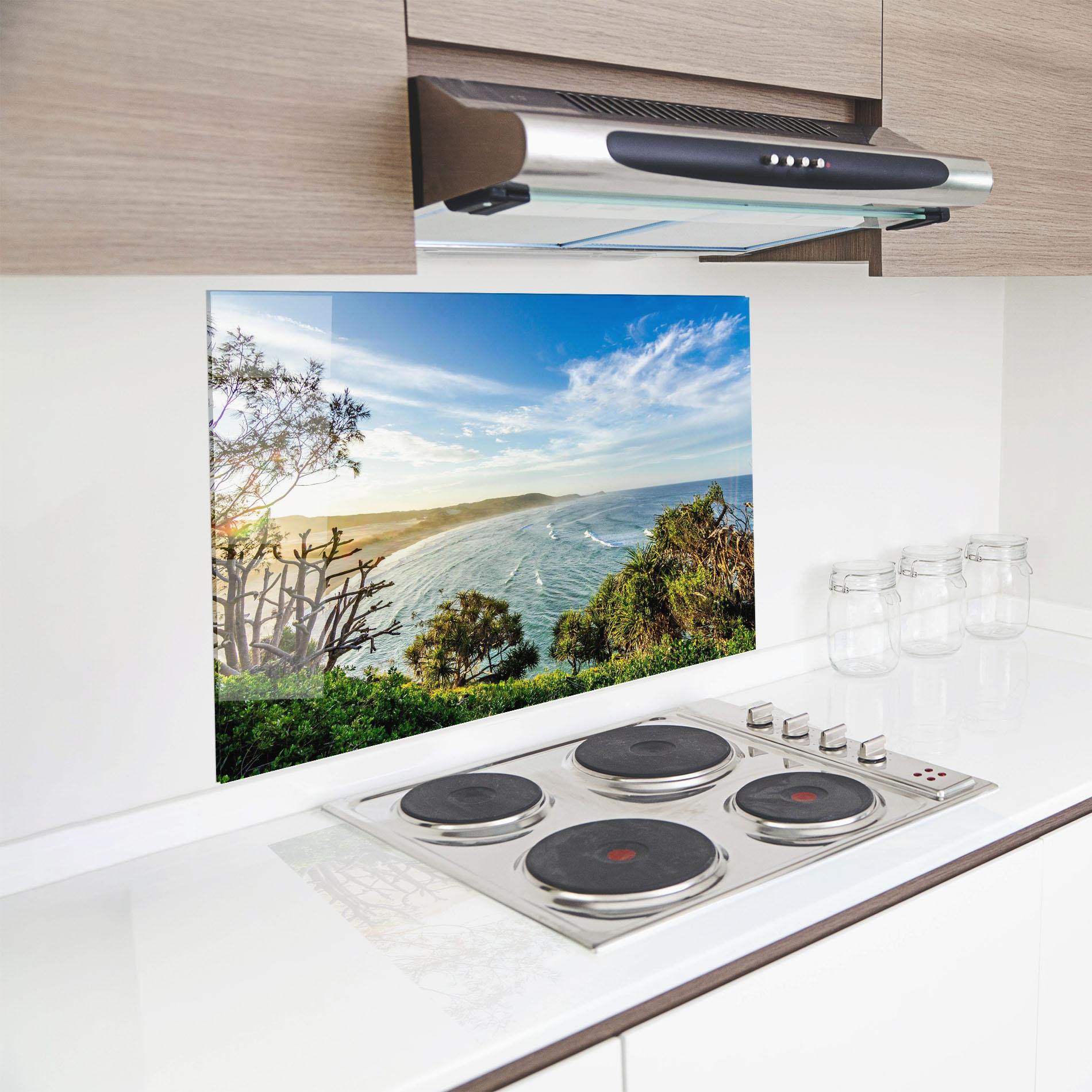 Konyhai üveg hátfal Australian View mockup 8