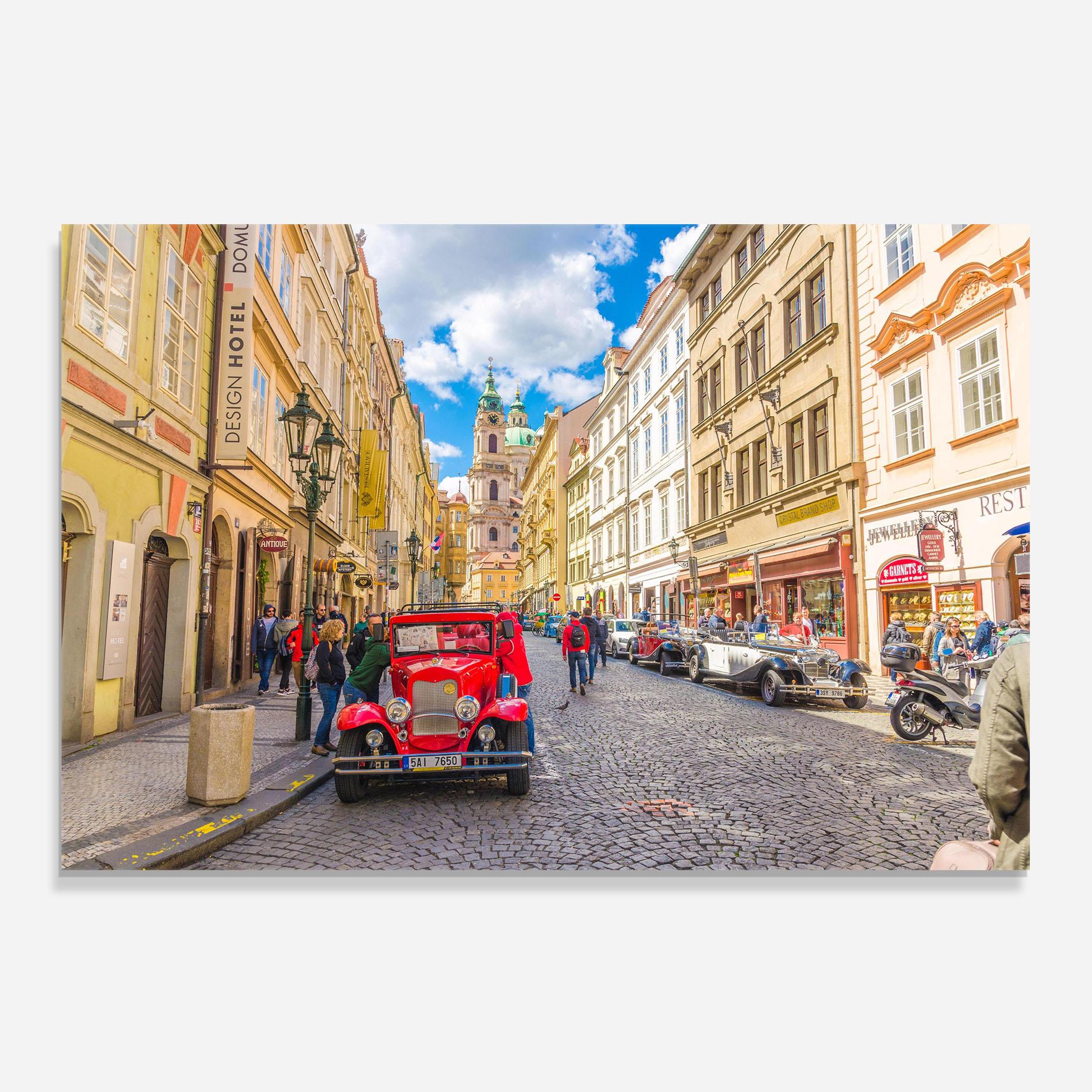 Konyhai üveg hátfal Czech Republic Car mockup 0