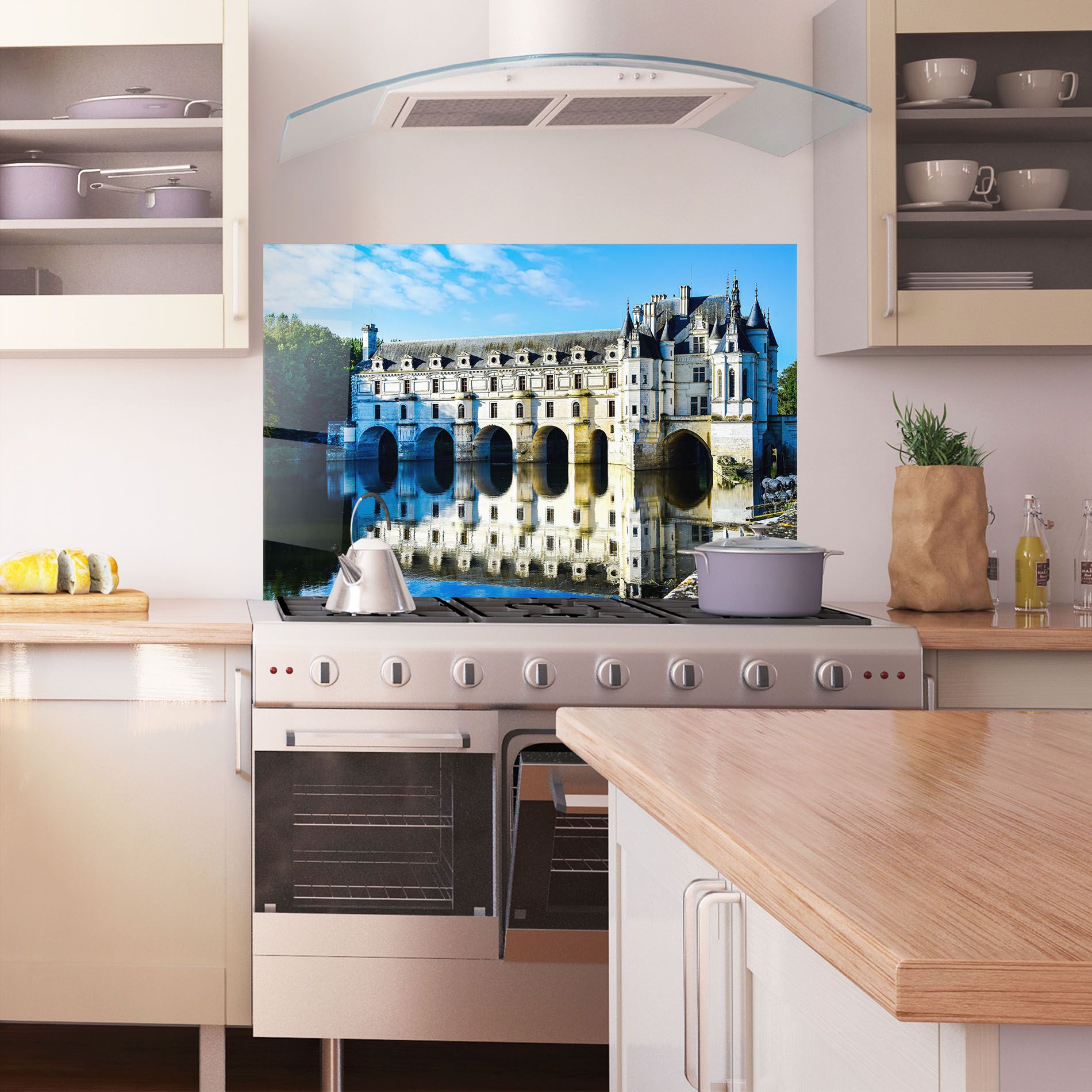 White Building Reflection mockup 1