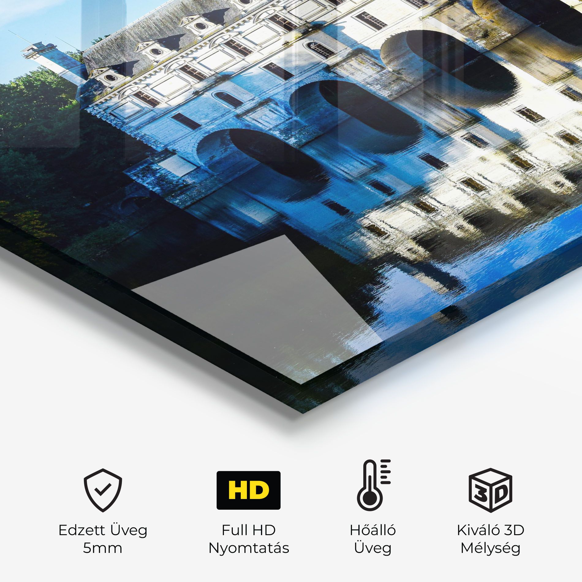 White Building Reflection mockup 2