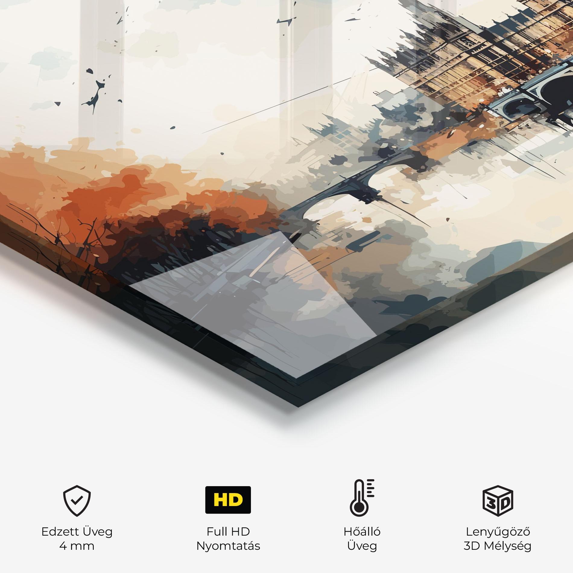 Konyhai üveg hátfal England Art mockup 2