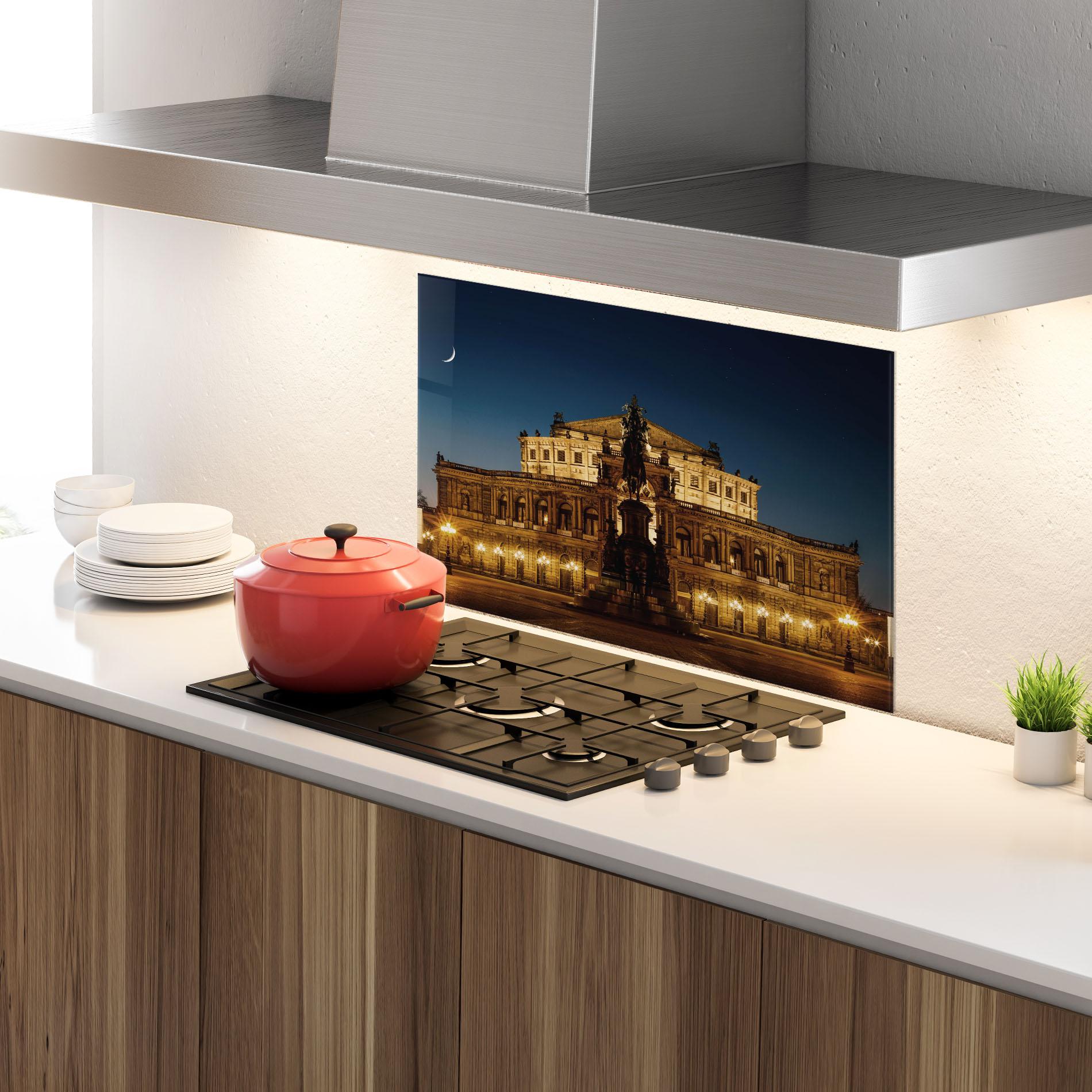 Konyhai üveg hátfal Dresden Opera mockup 4