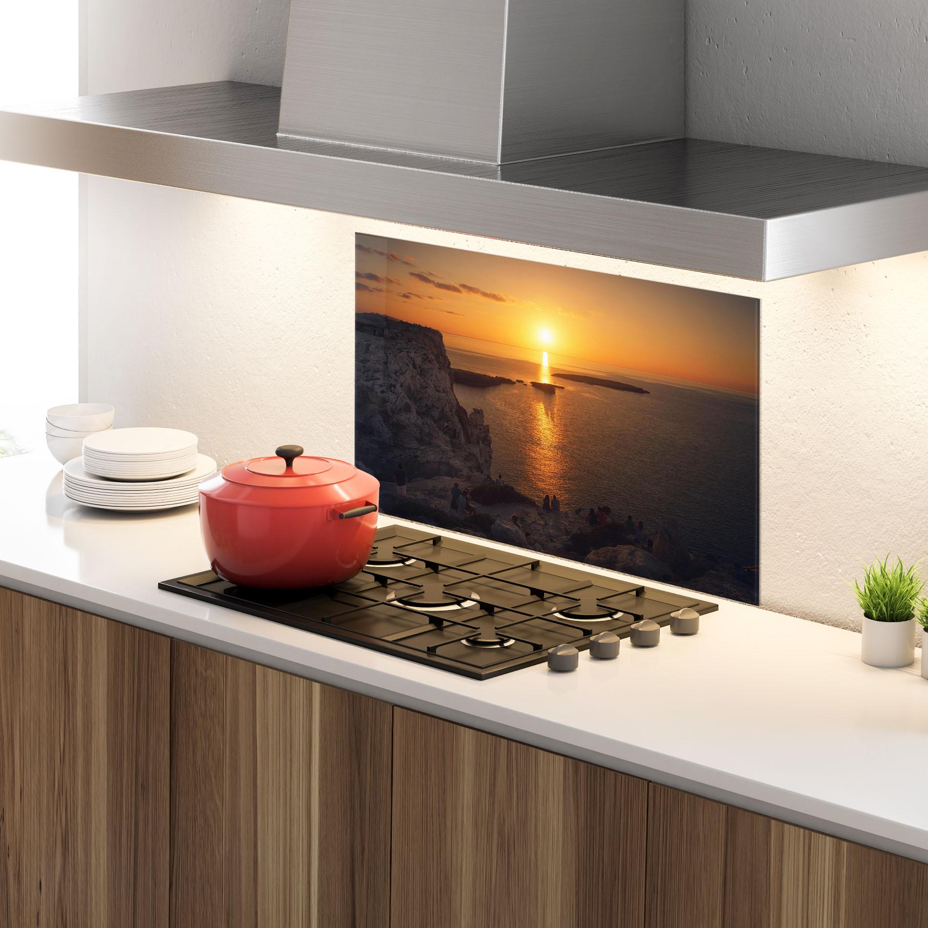 Konyhai üveg hátfal Menorca mockup 4