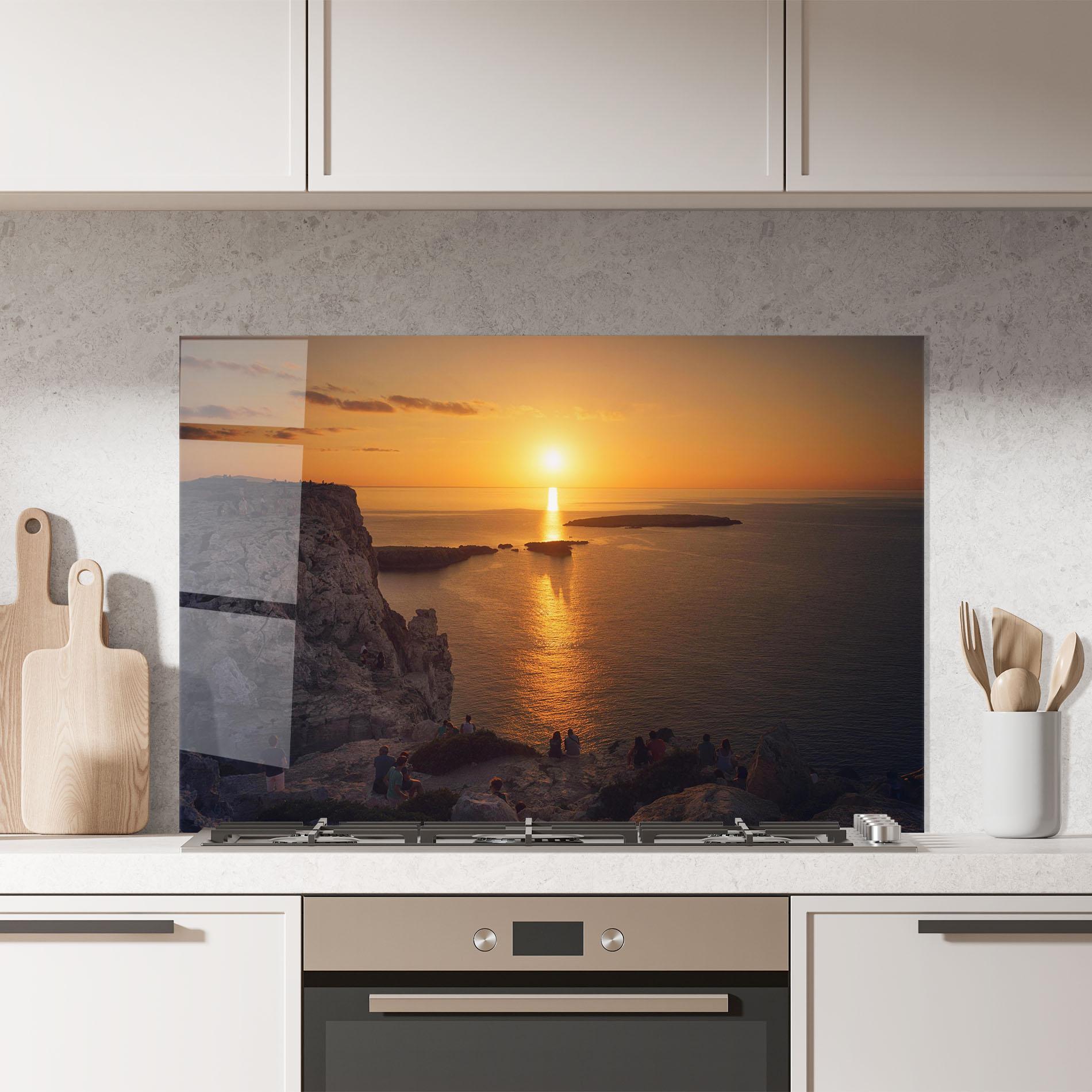 Konyhai üveg hátfal Menorca mockup 7