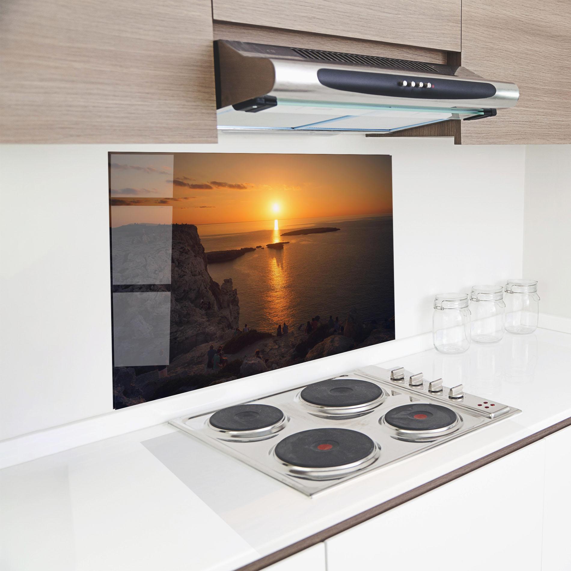 Konyhai üveg hátfal Menorca mockup 8