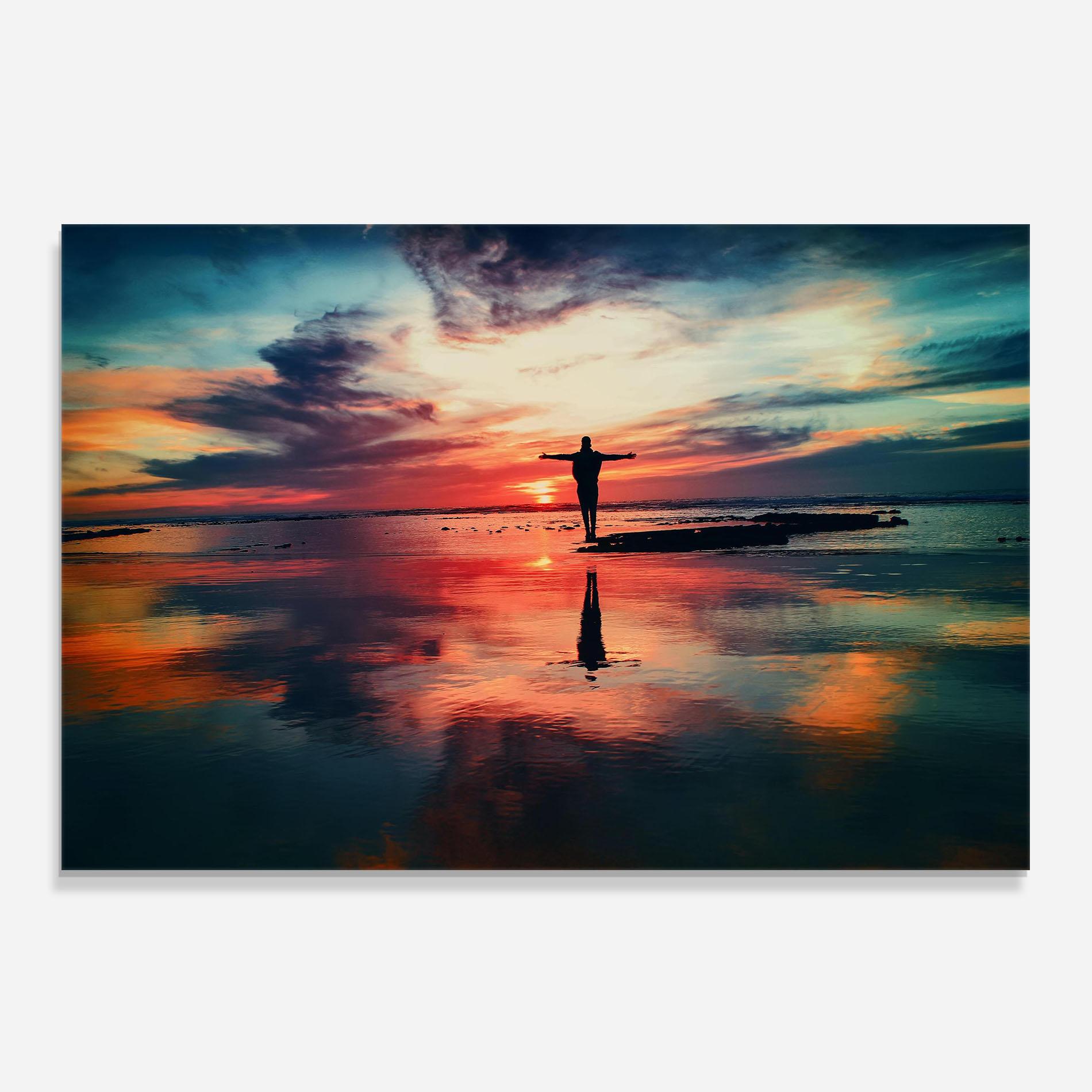 Konyhai üveg hátfal Freedom Feeling mockup 0