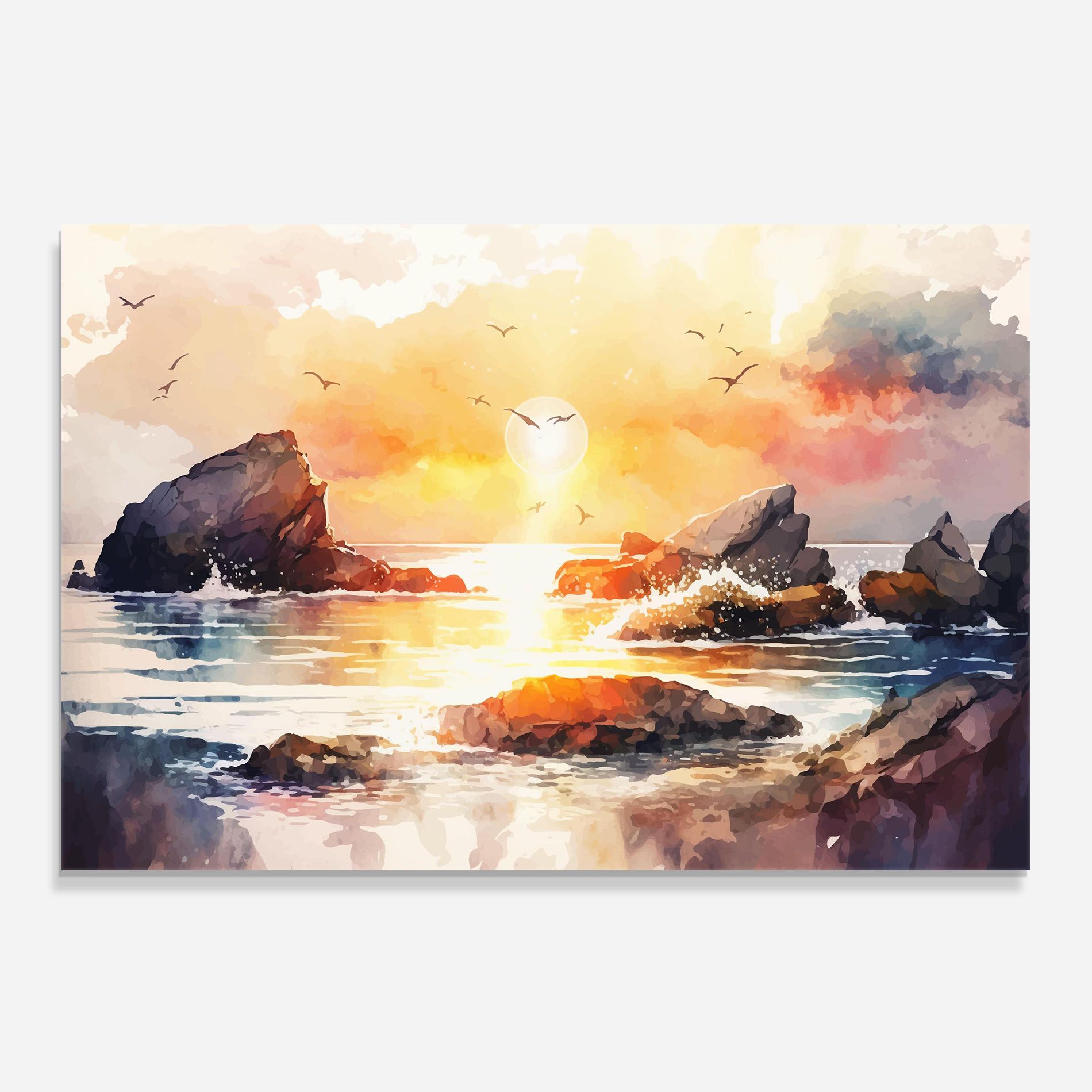 Pretty Pastel Sunset mockup 0