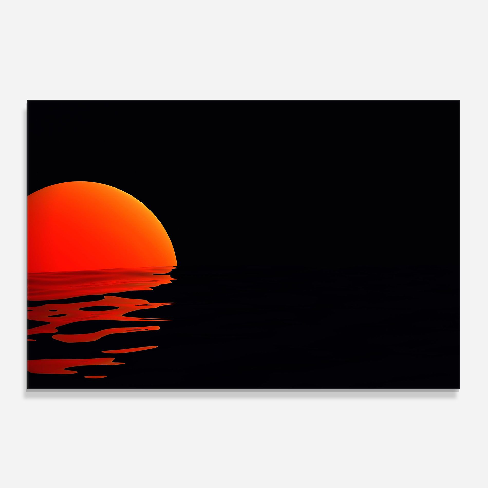 Red Evening Sunset mockup 0
