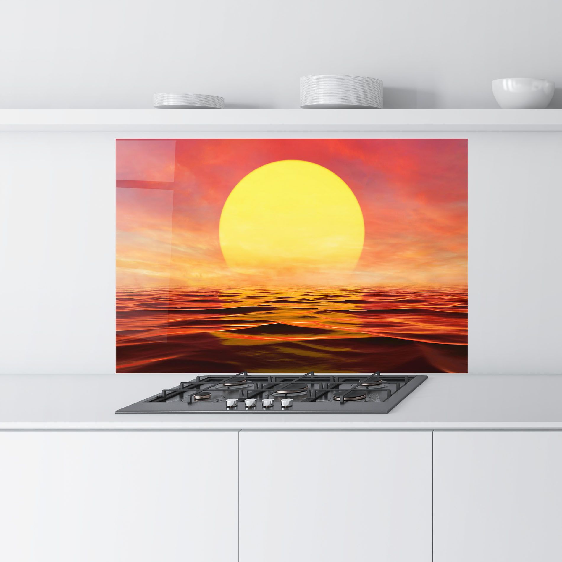 Clouds Reflection Sky mockup 9