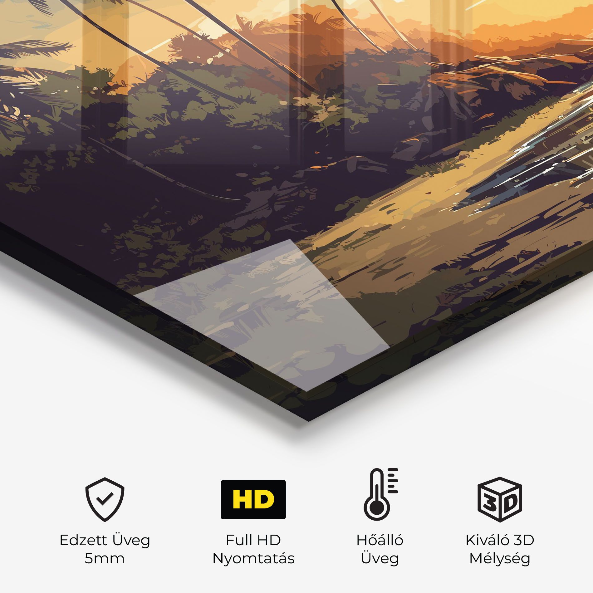 Green Yellow Sunset mockup 2