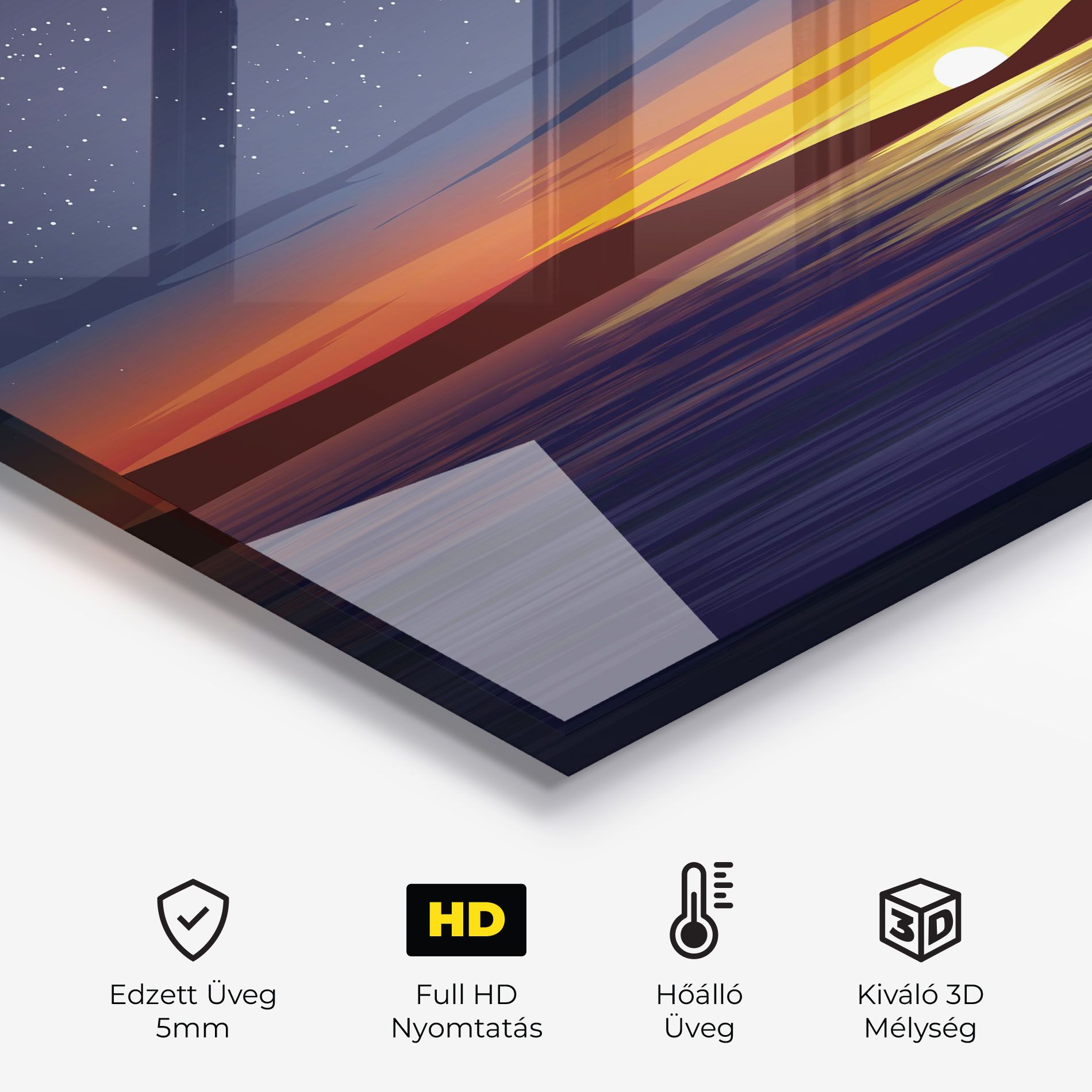 Ocean Moon Sunset mockup 2