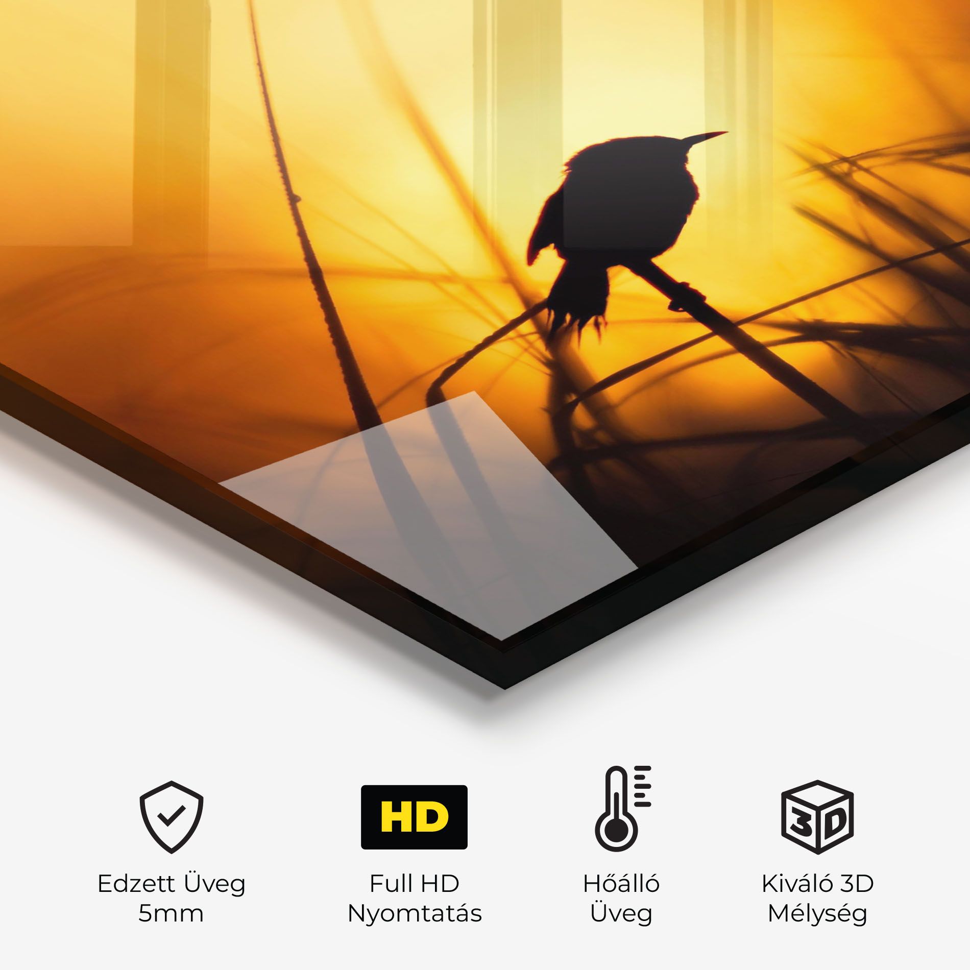 Small Bird Sunset mockup 2