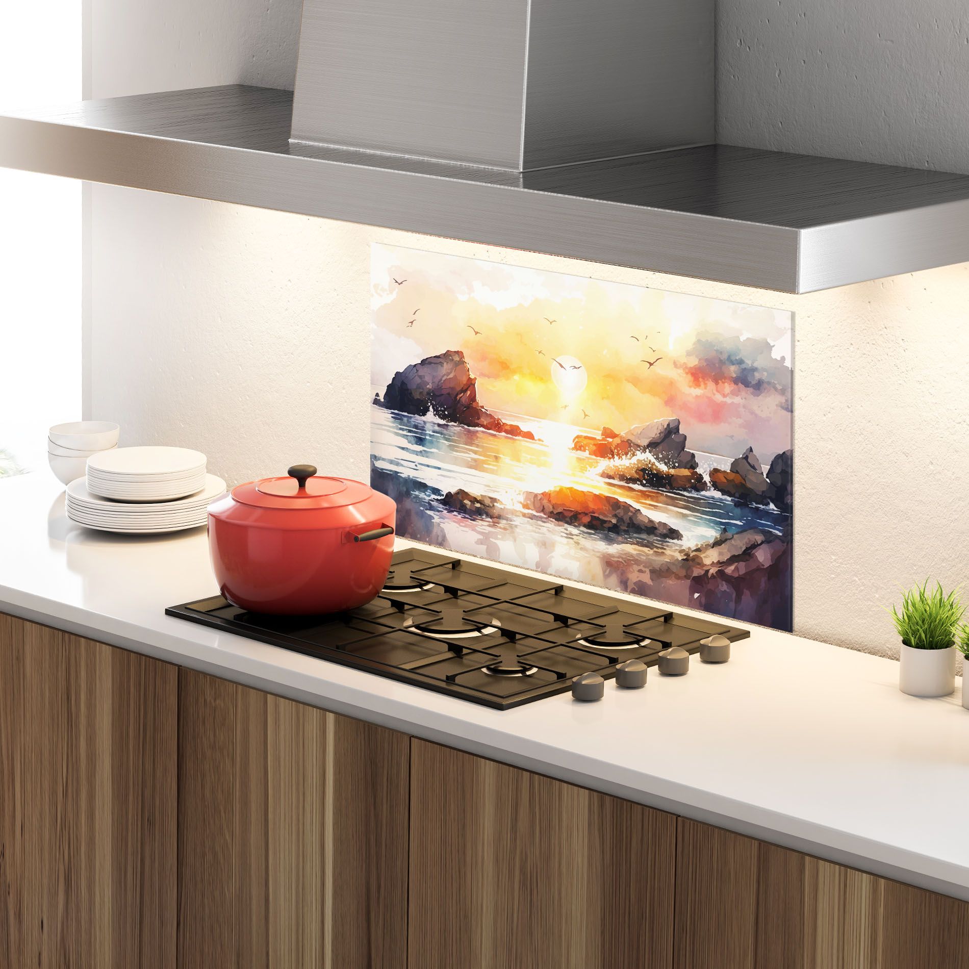 Pretty Pastel Sunset mockup 4