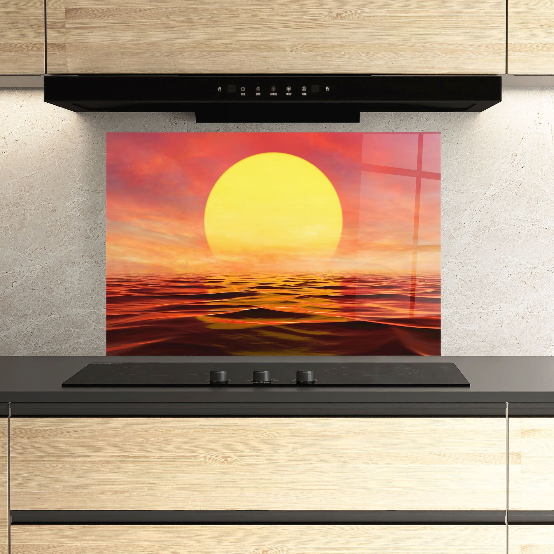 Clouds Reflection Sky mockup 3