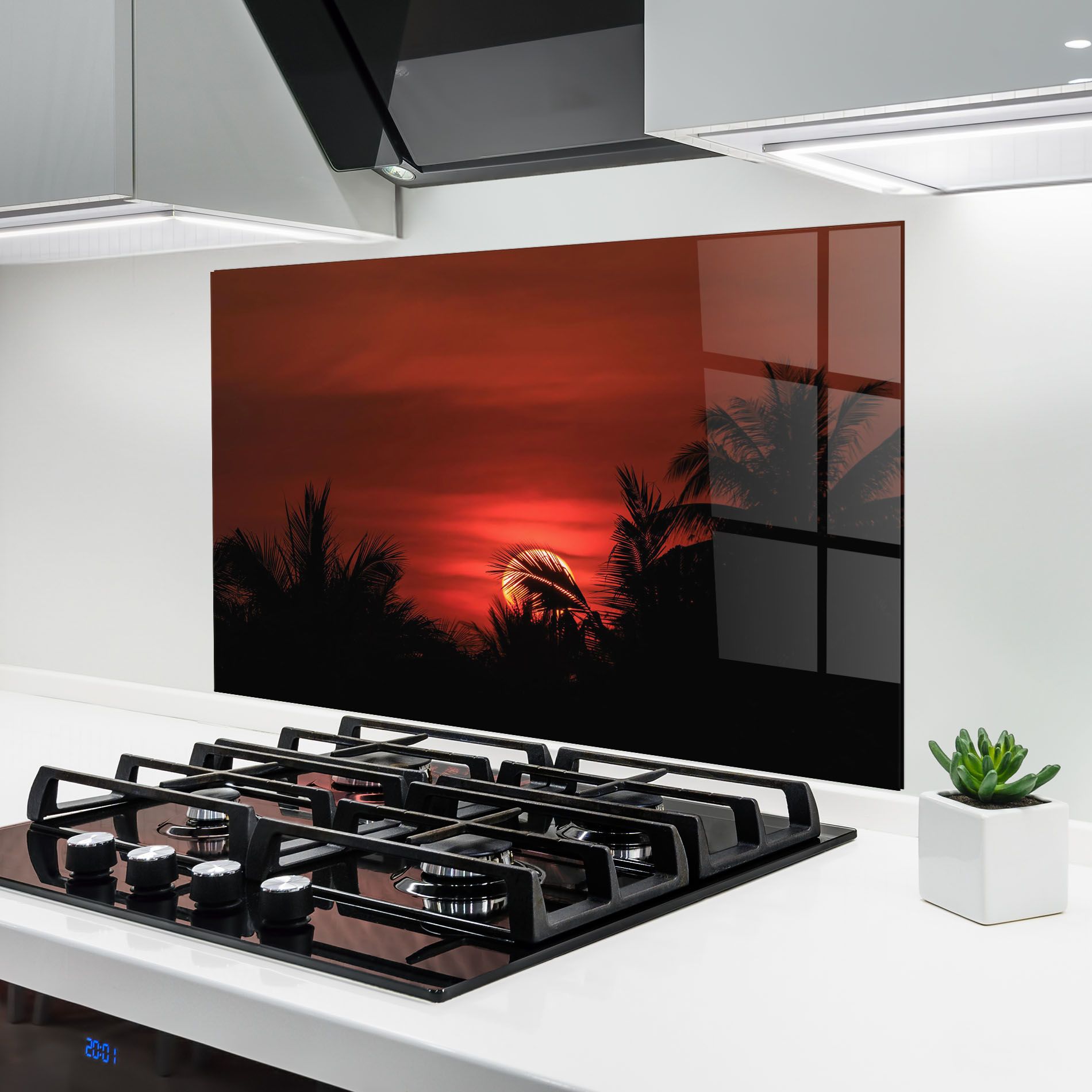 Coconuts Tree Sunset mockup 6