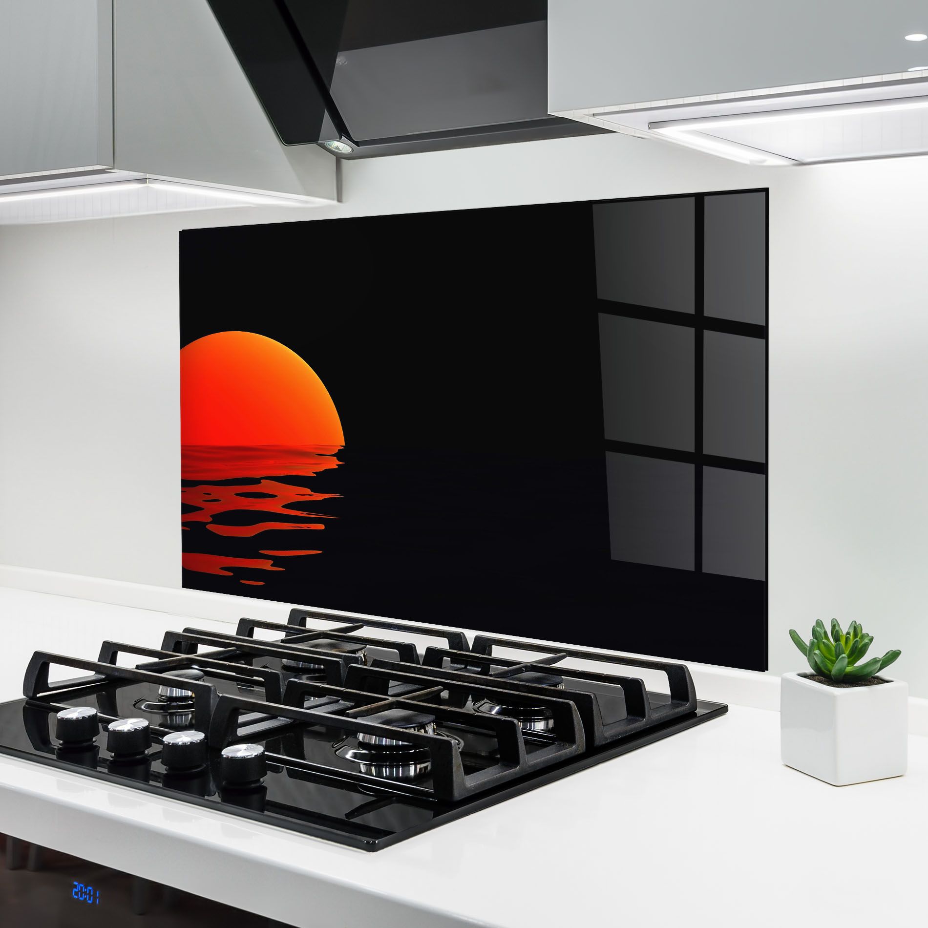 Red Evening Sunset mockup 6