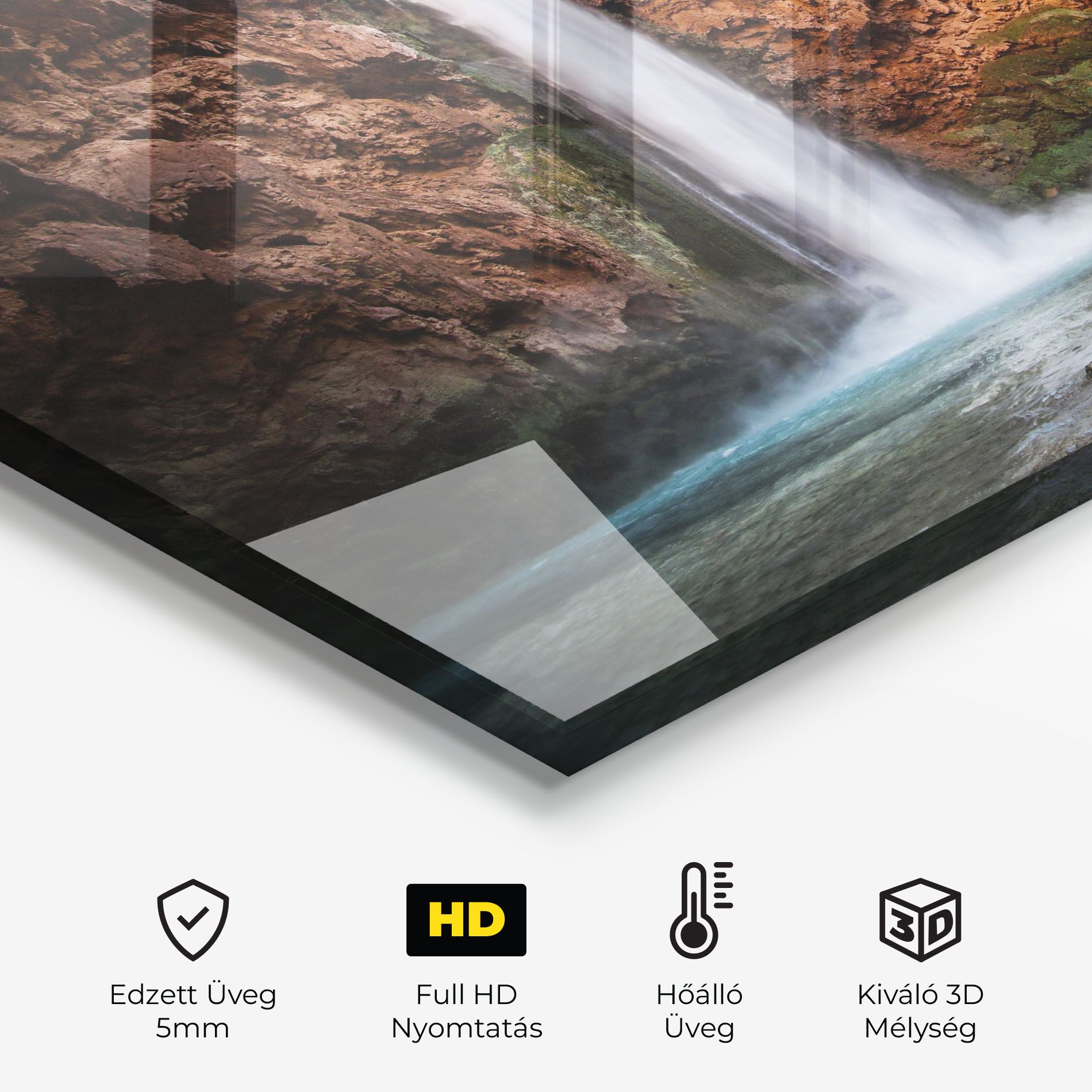 Orange Wall Waterfall mockup 2