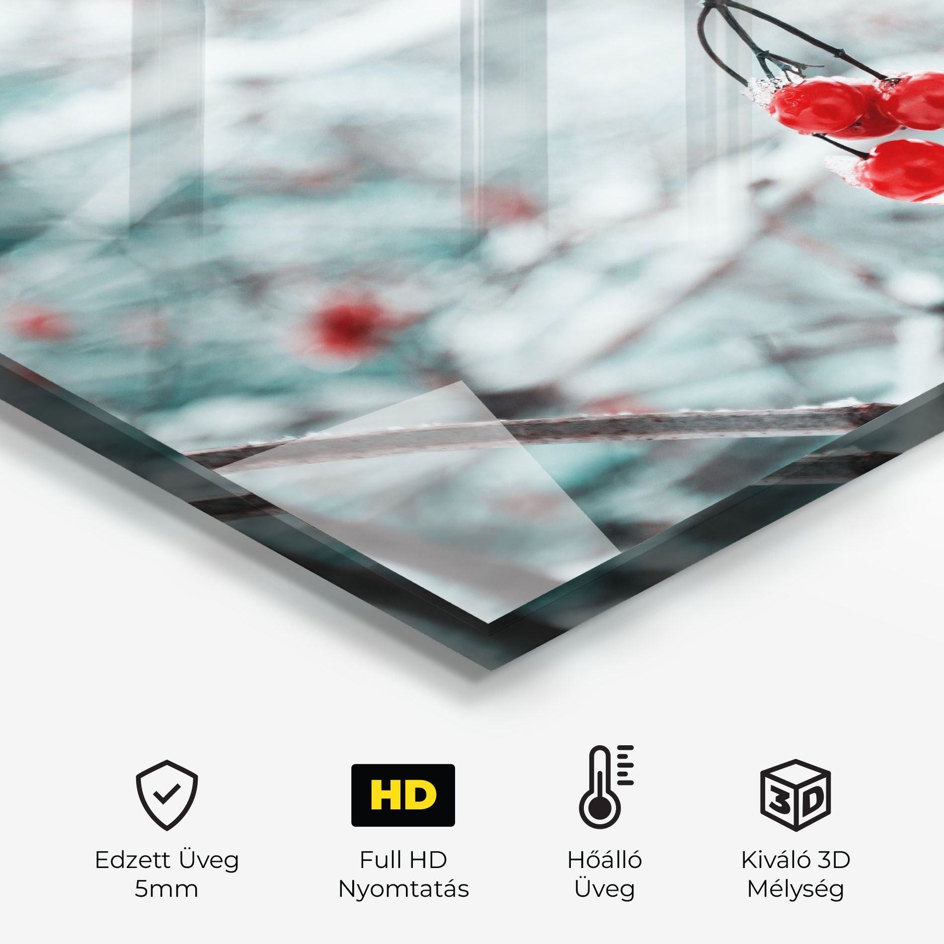 Snow Red Fruits mockup 2