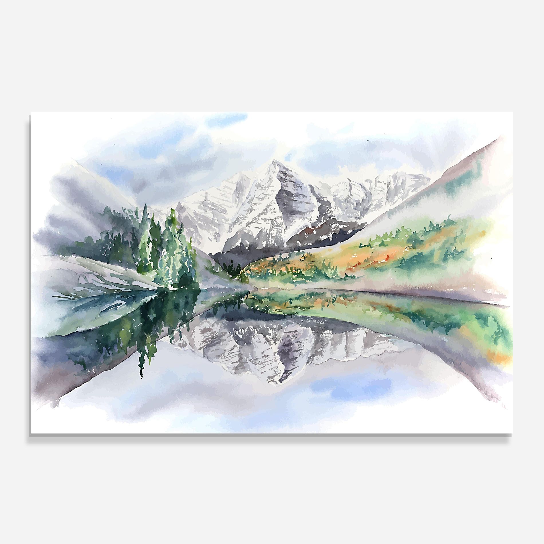 Mountain Lake Paint mockup 0