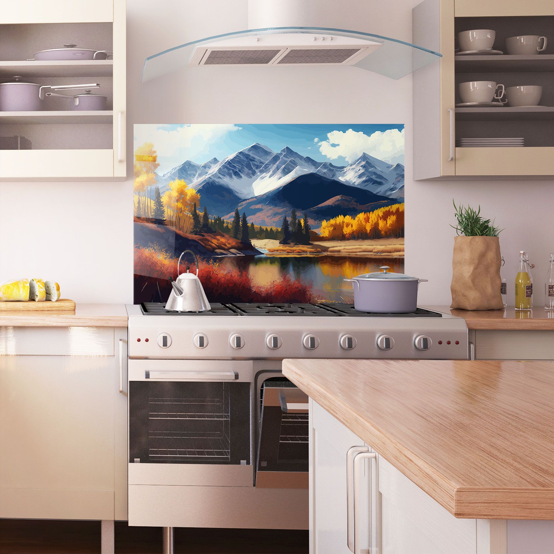 Lake Autumn View mockup 1