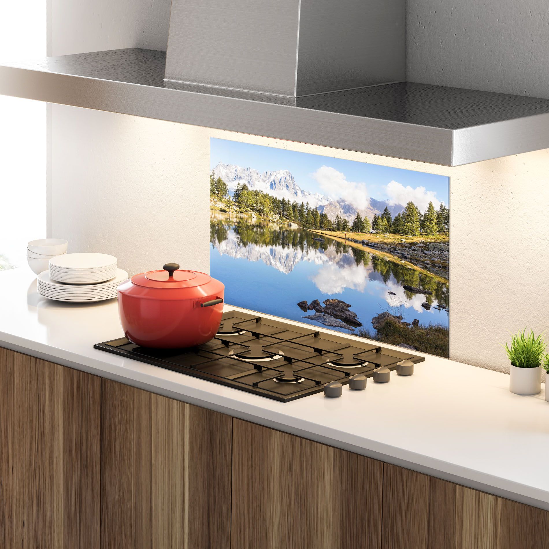 Mountain Reflection mockup 4