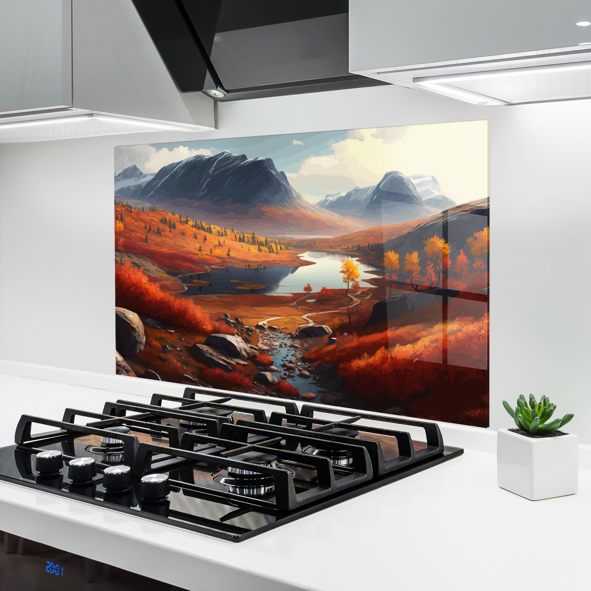 Autumn Field Lake mockup 6