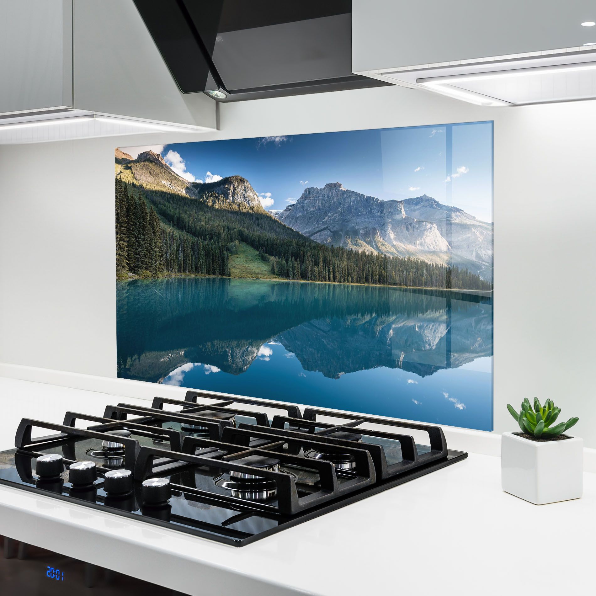 Beautiful Emerald Lake mockup 6