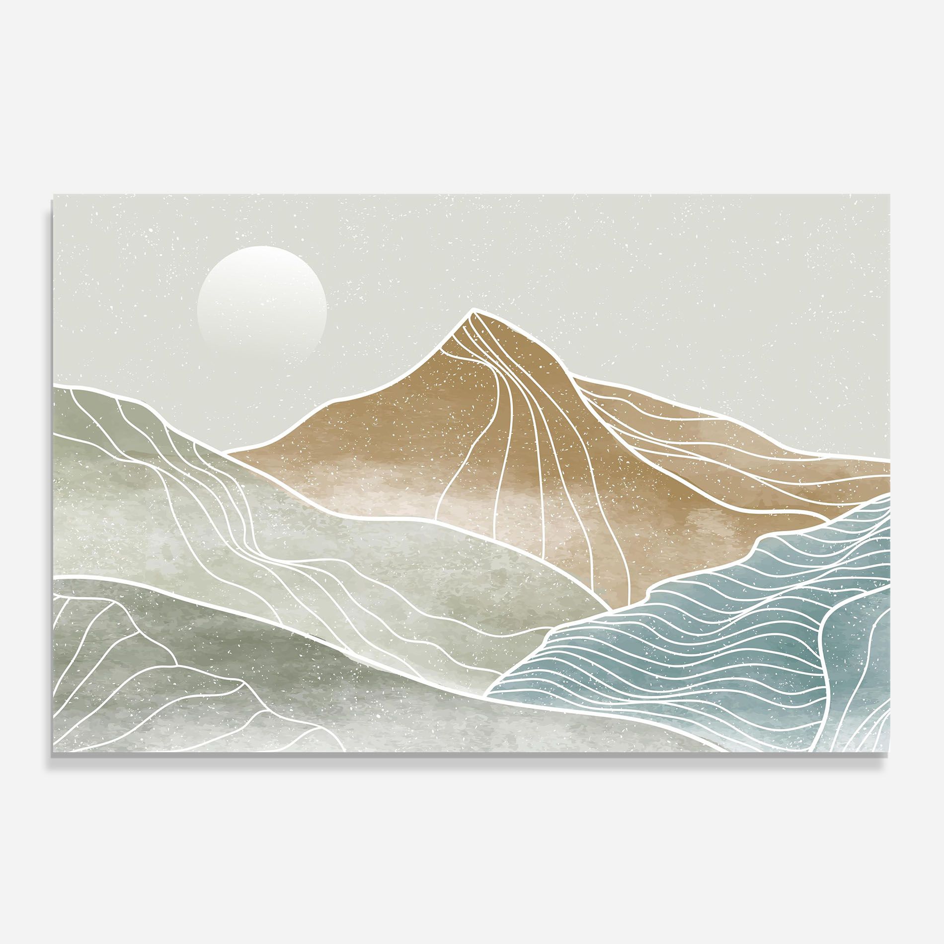 Minimal Mountain mockup 0