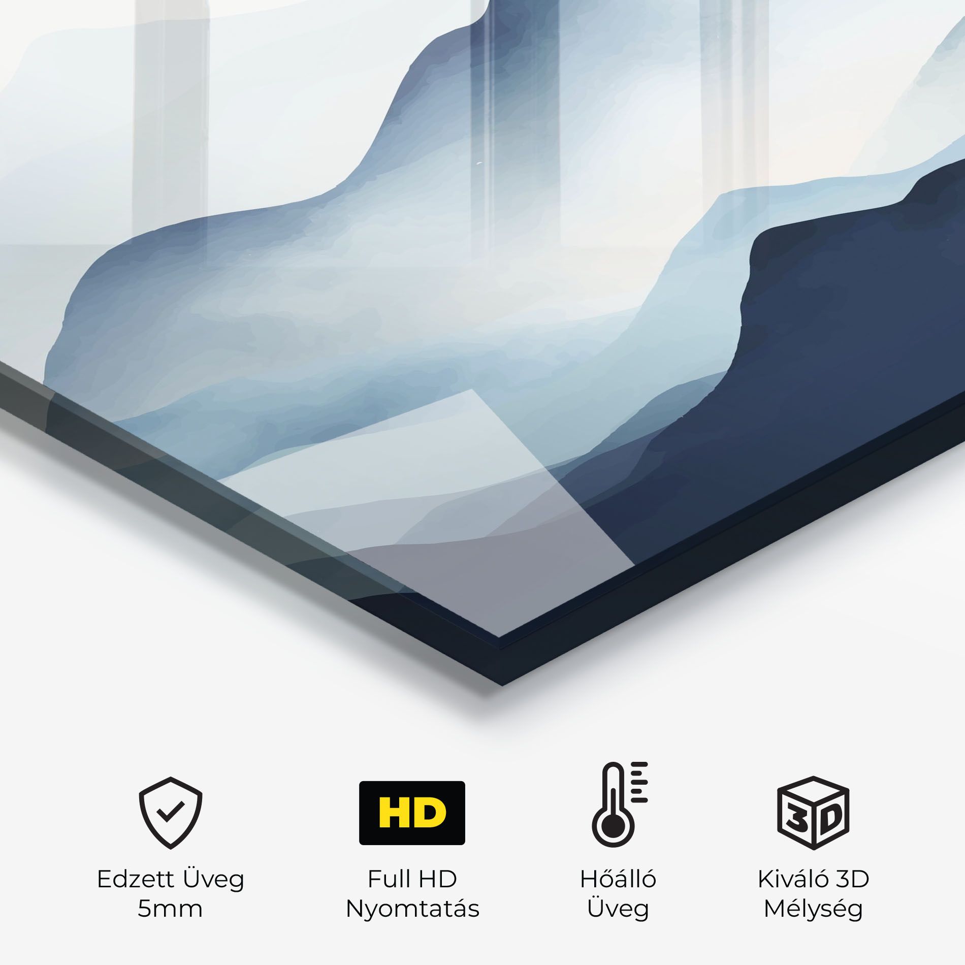 Blue Foggy Mountain mockup 2