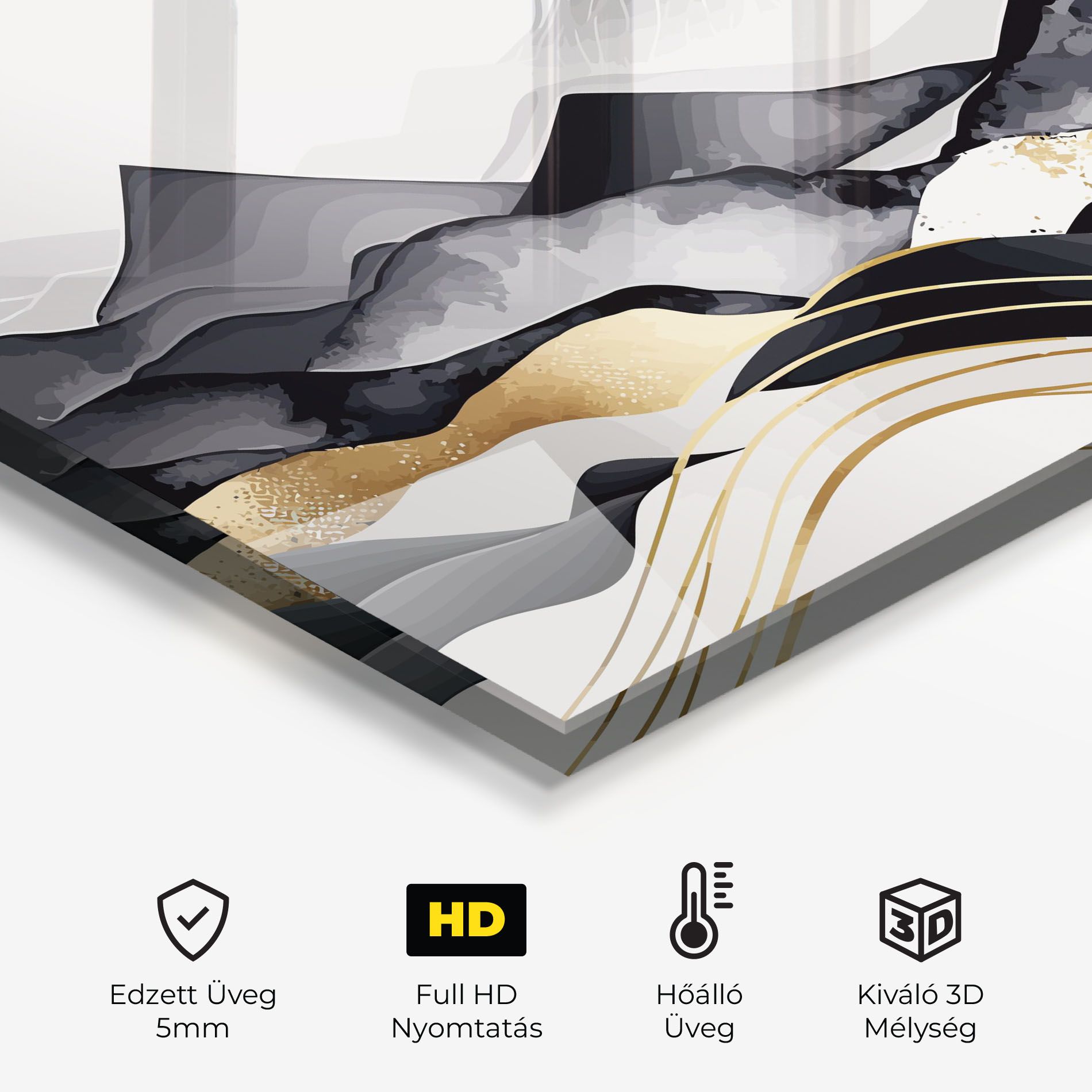 Gold Black Mountain mockup 2