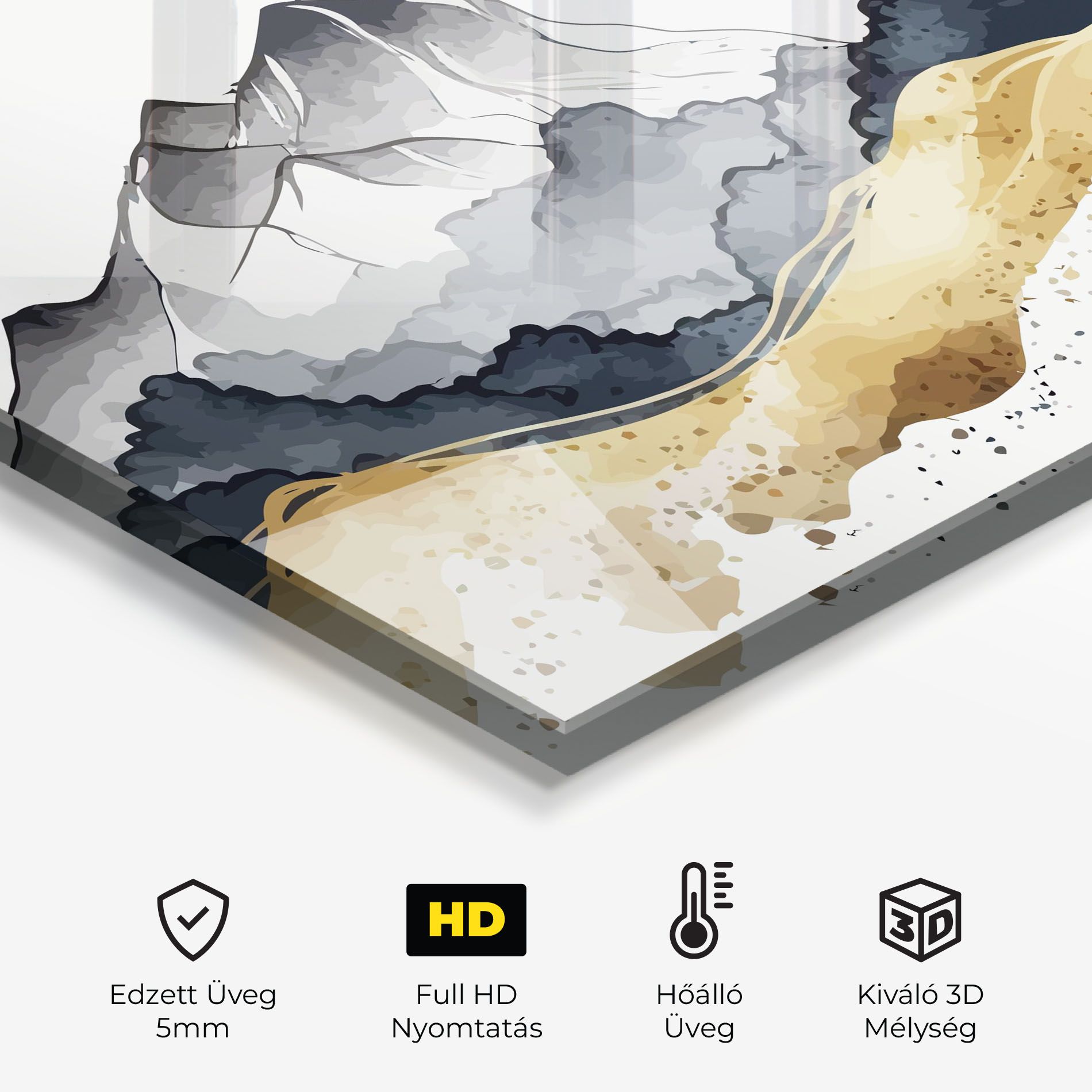 Grey Gold Mountain mockup 2