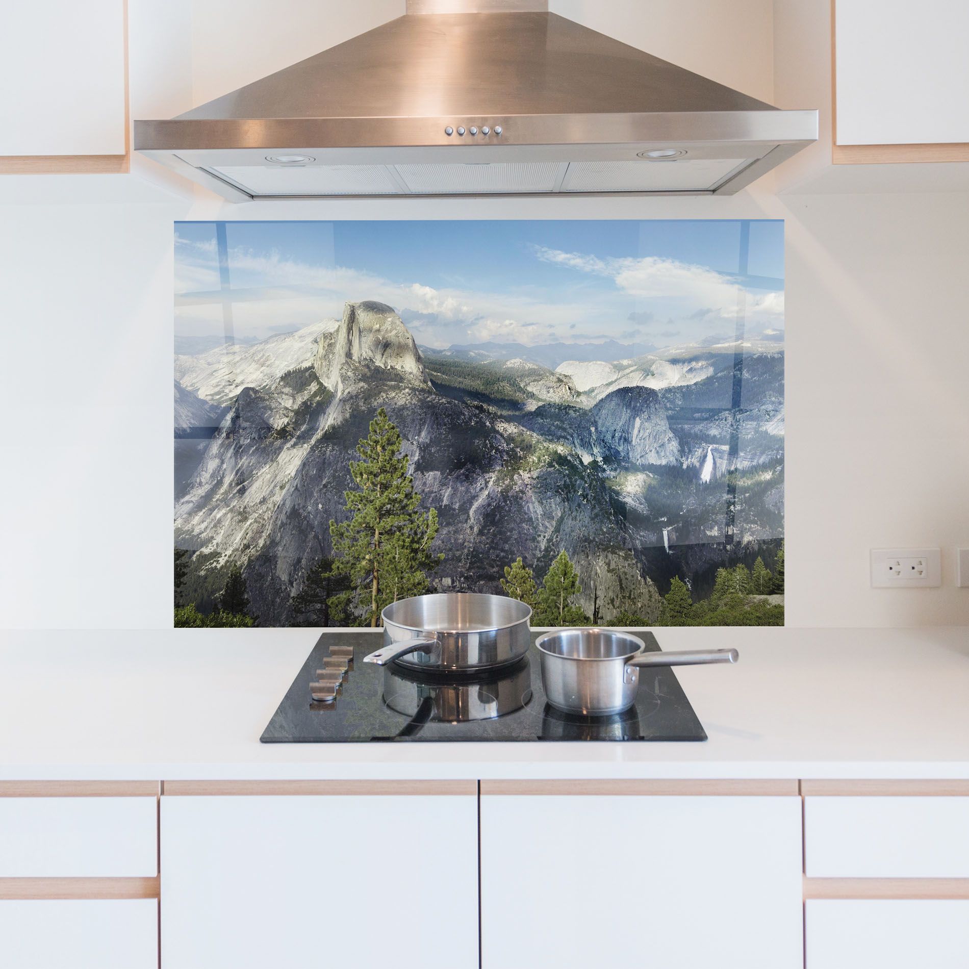 Foggy Day Mountain mockup 5