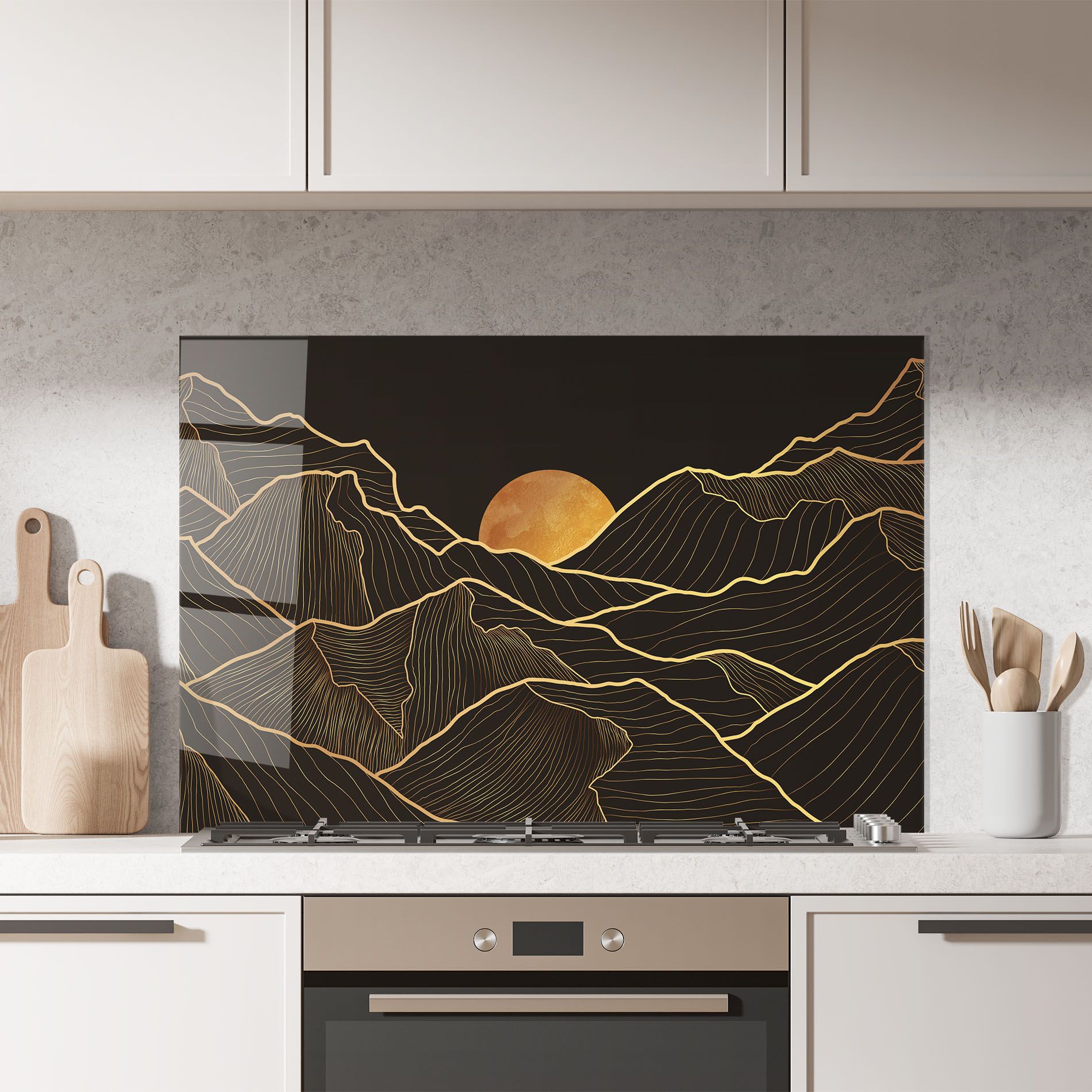 Black Gold Mountains mockup 7