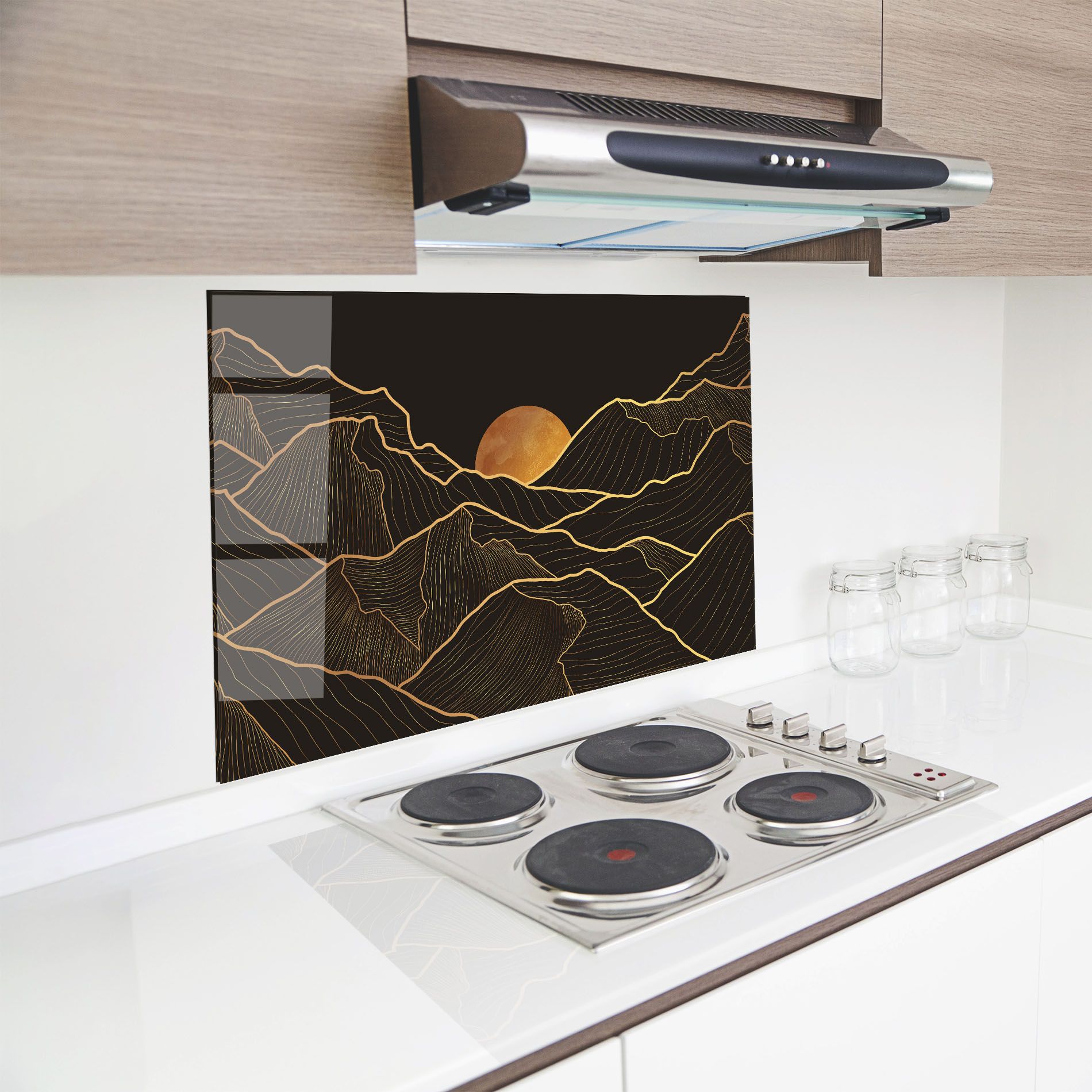 Black Gold Mountains mockup 8