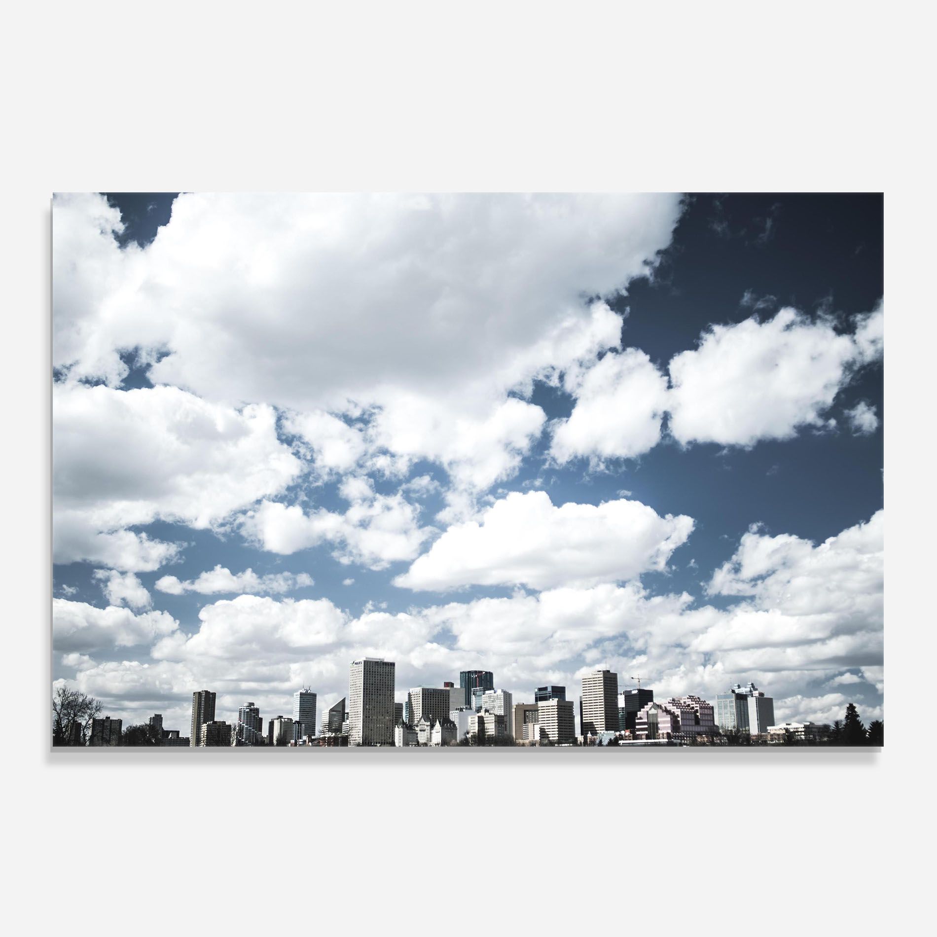 Clouds Over City mockup 0