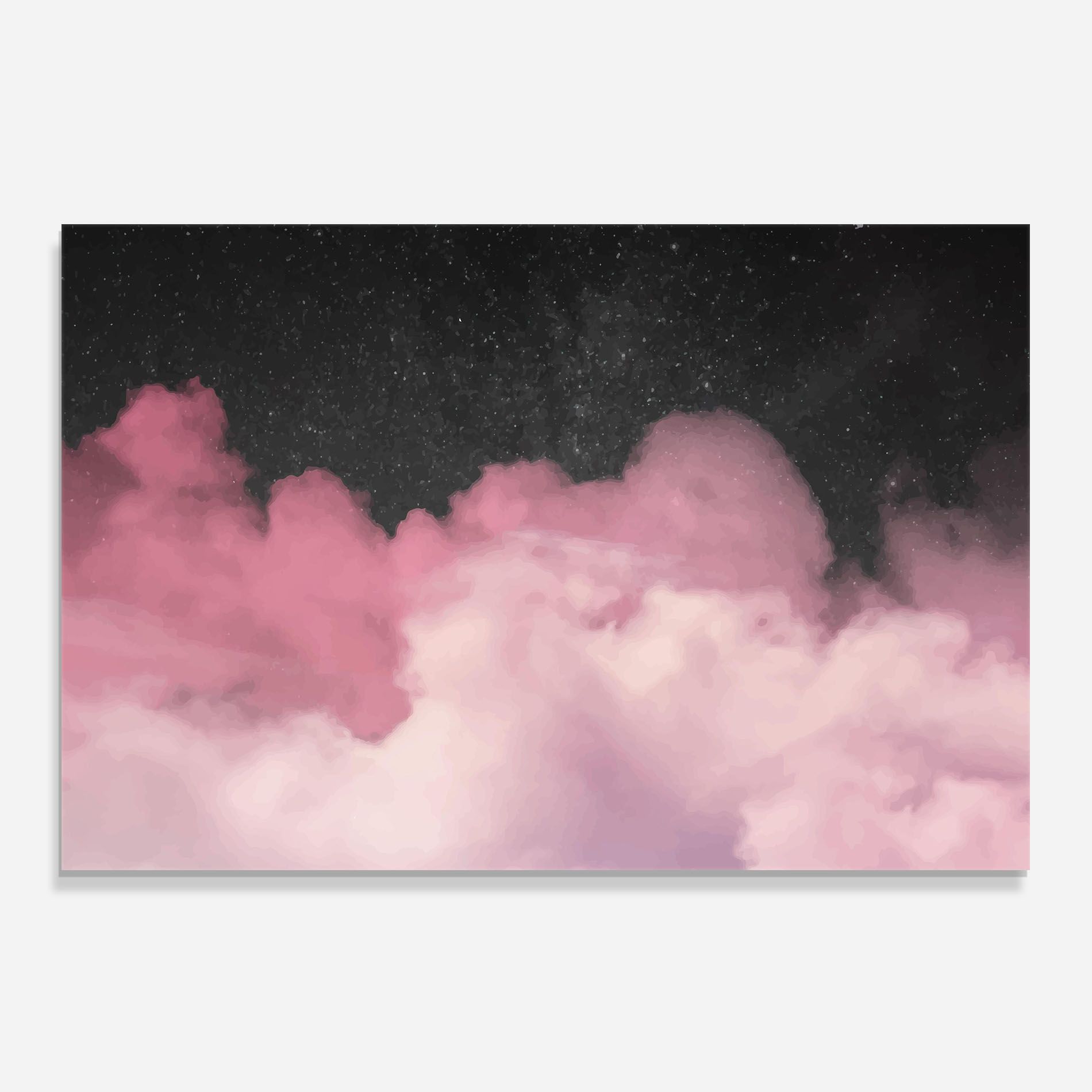 Clouds Watercolor Purple mockup 0