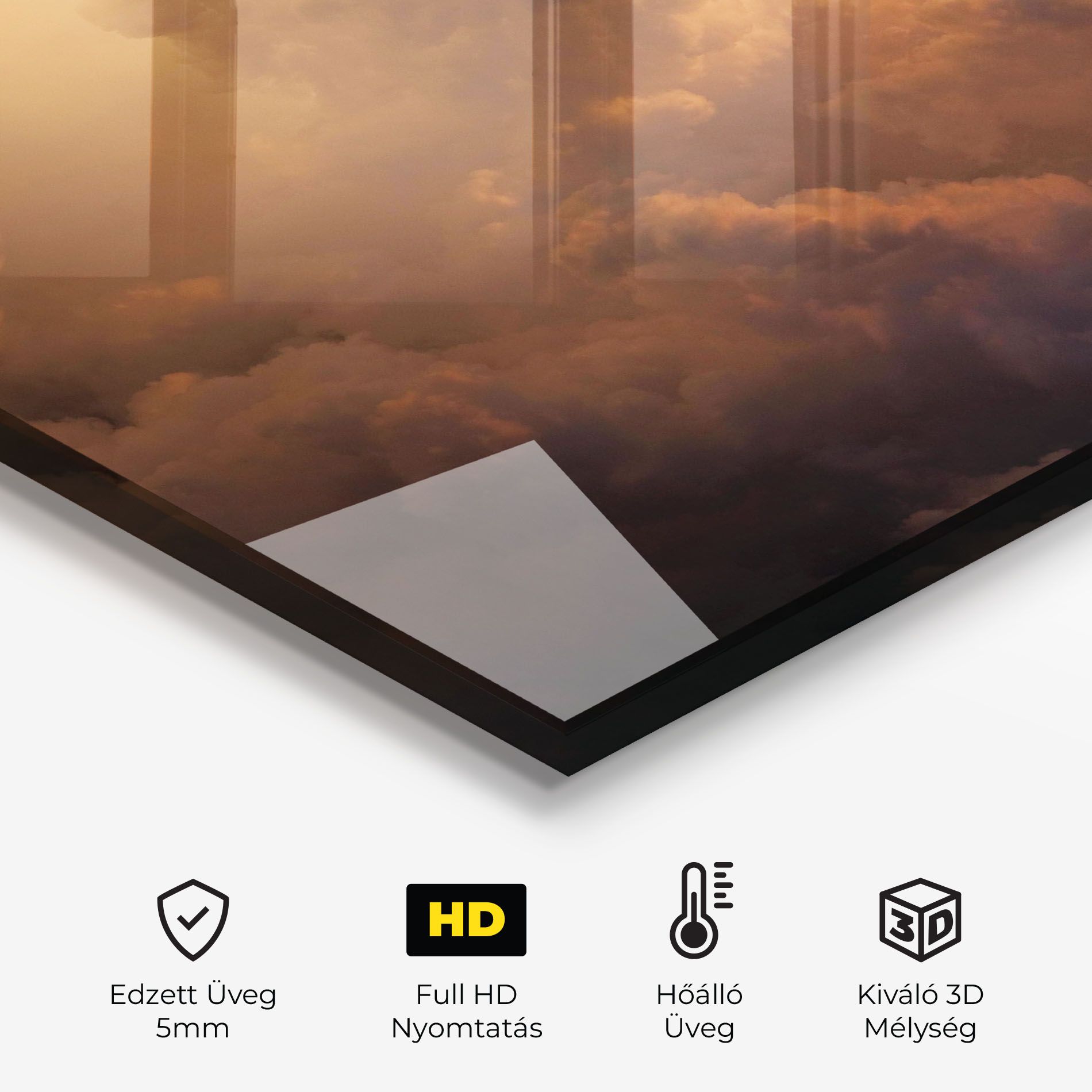 Brown Orange Clouds mockup 2