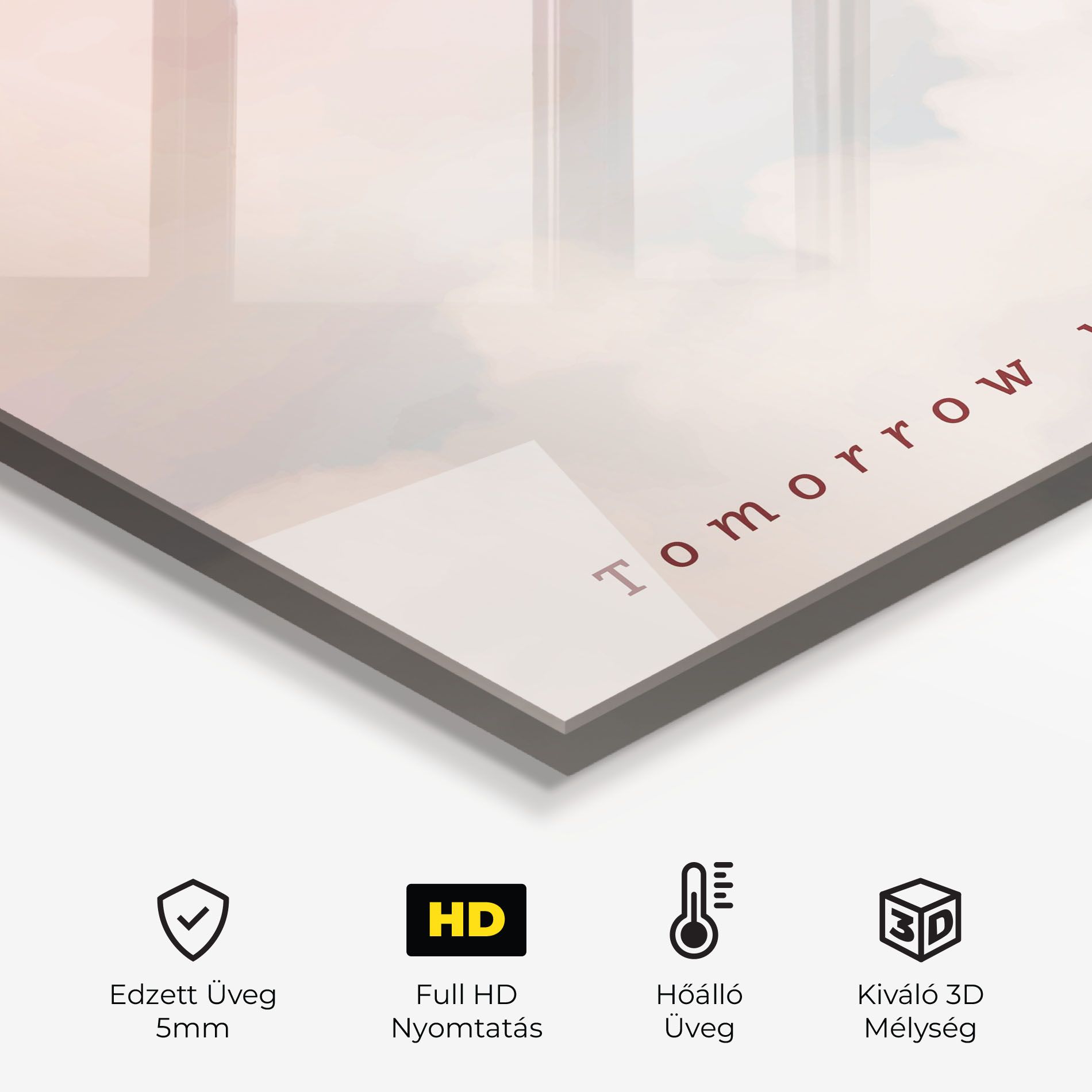 Clouds Text Pink Blue mockup 2