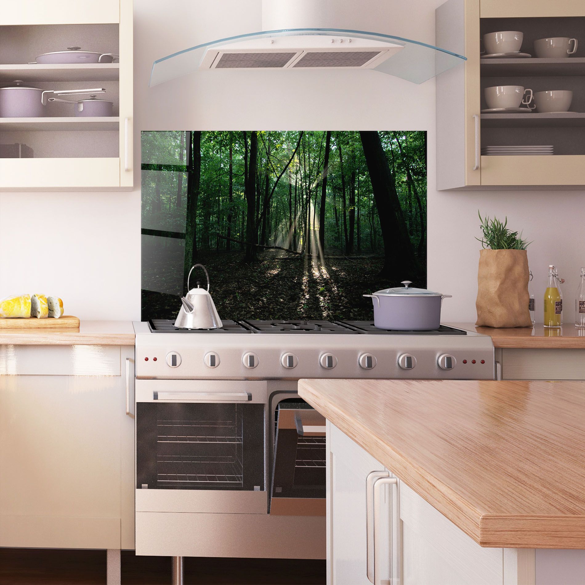 Forest Sun Light mockup 1