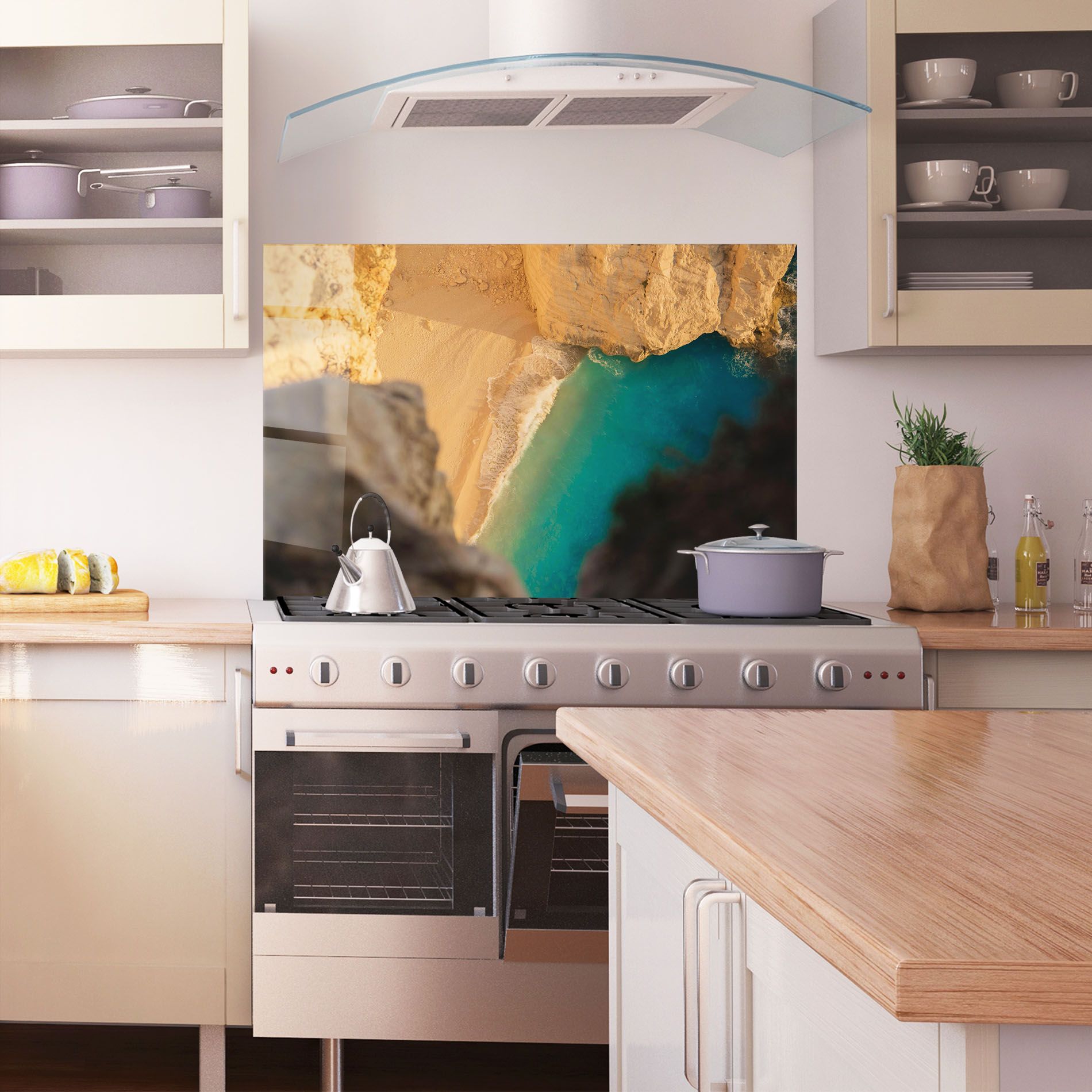 Blue Beach Water mockup 1