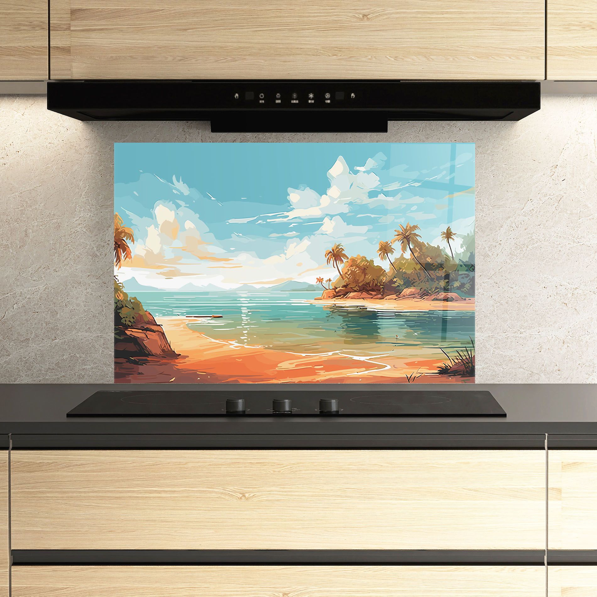 Blue Sky Beach mockup 3