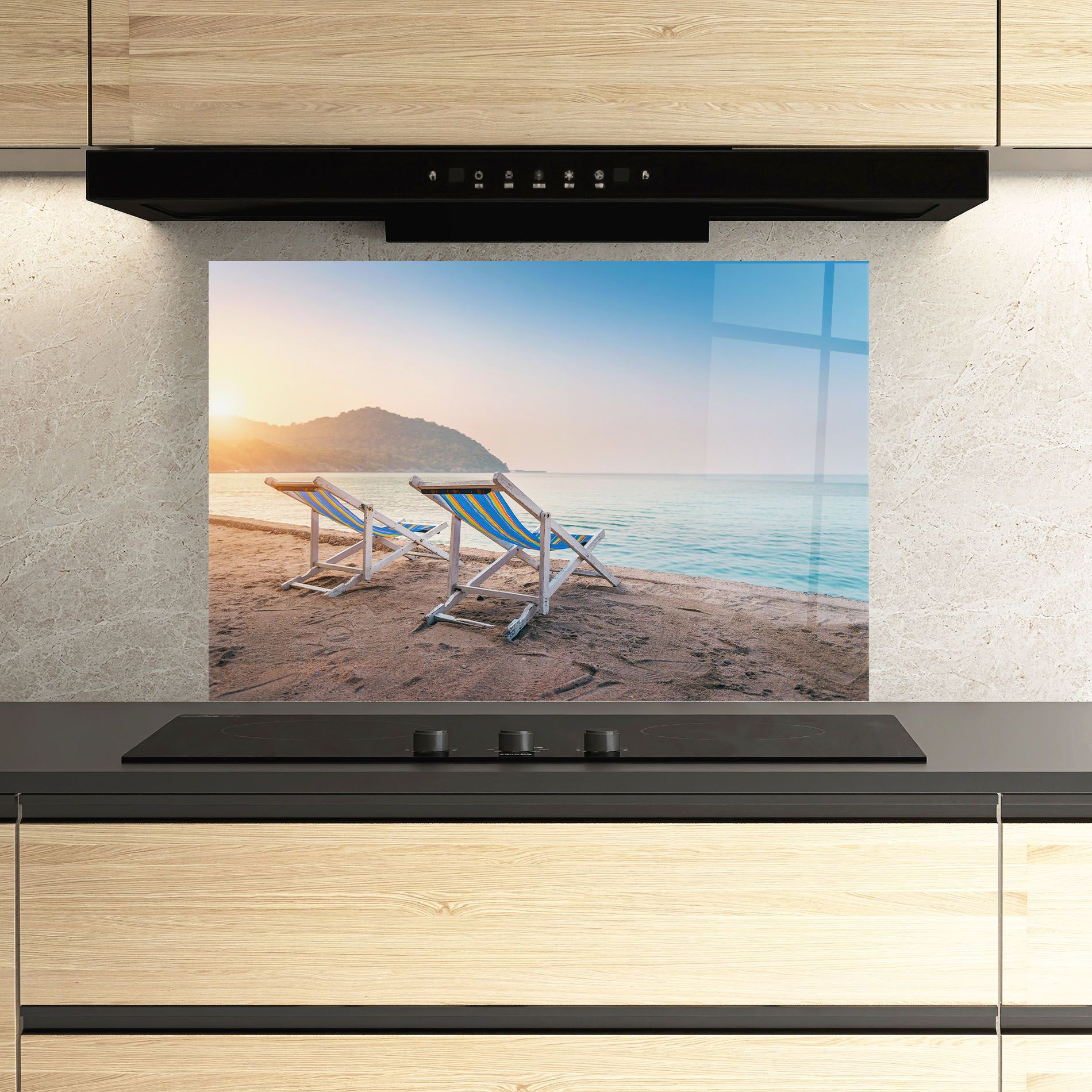 Colorful Beach Chairs mockup 3