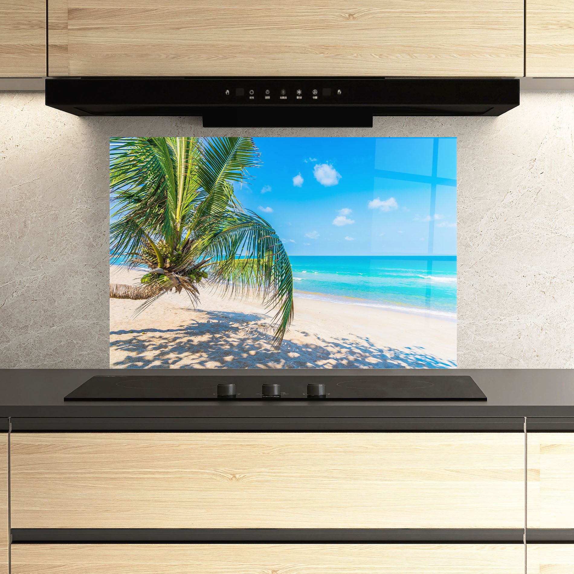 Tropical Beach View mockup 3