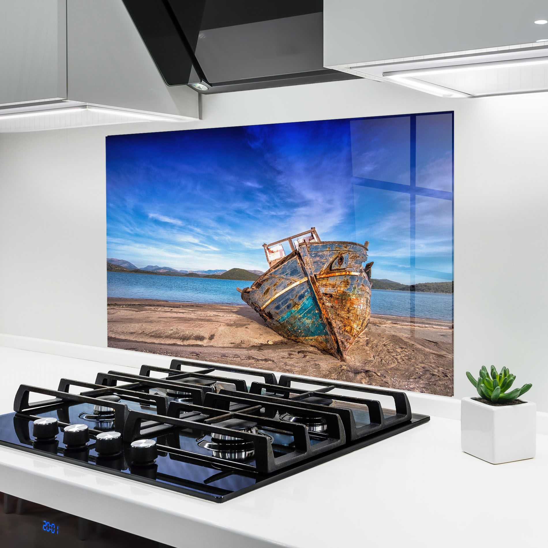 Boat Blue Sky mockup 6