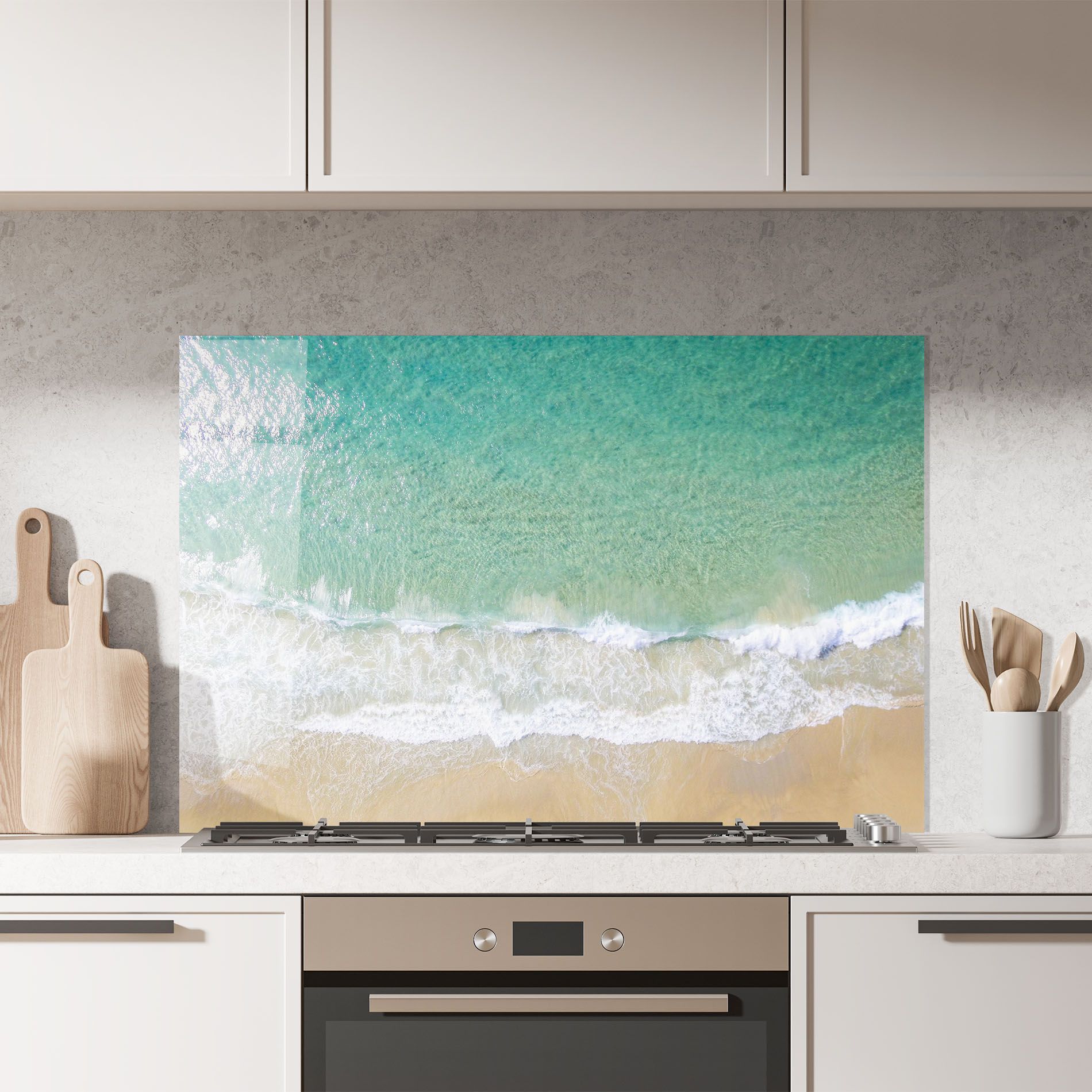 Blue Waves Beach mockup 7