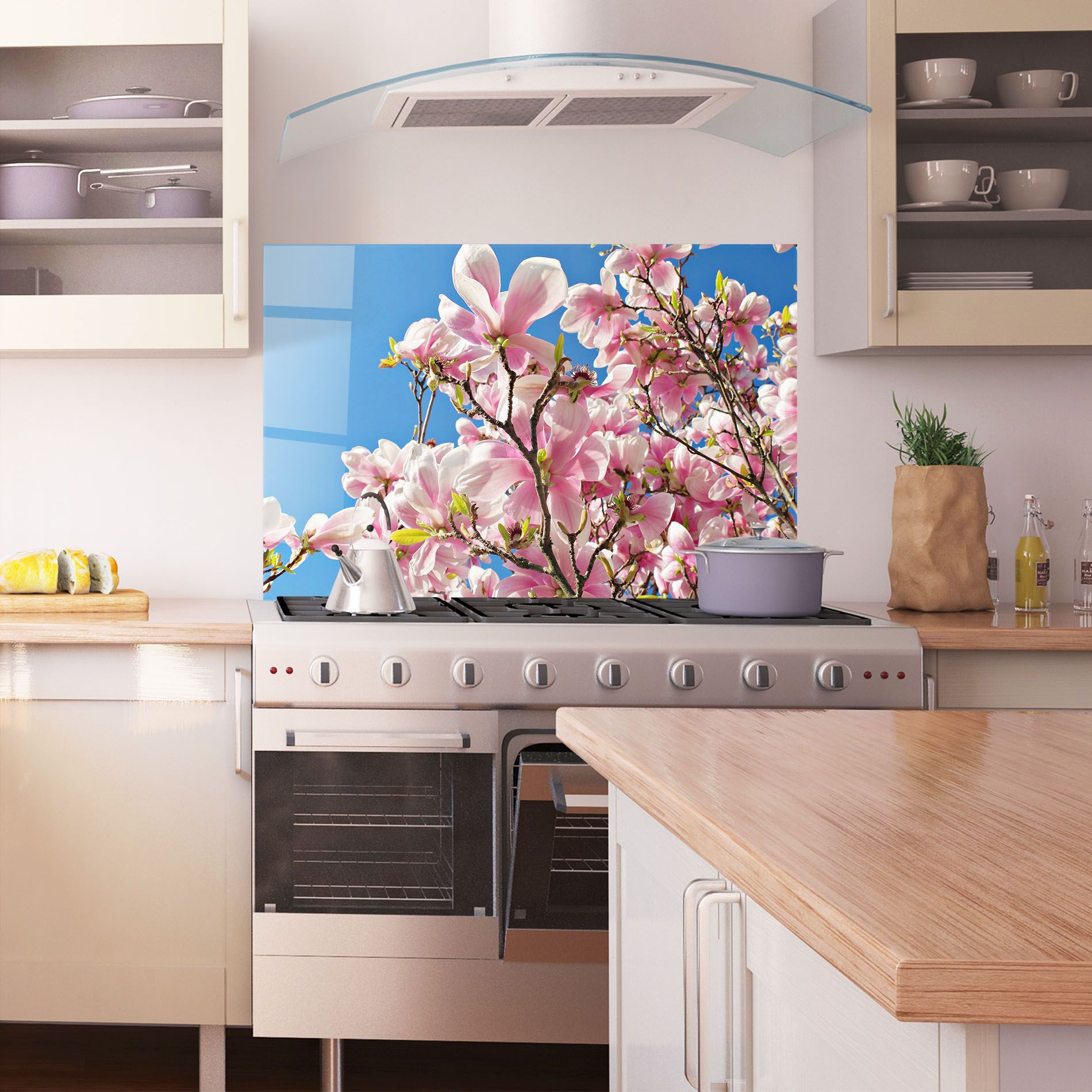 Beautiful Pink Chinese Tree mockup 1