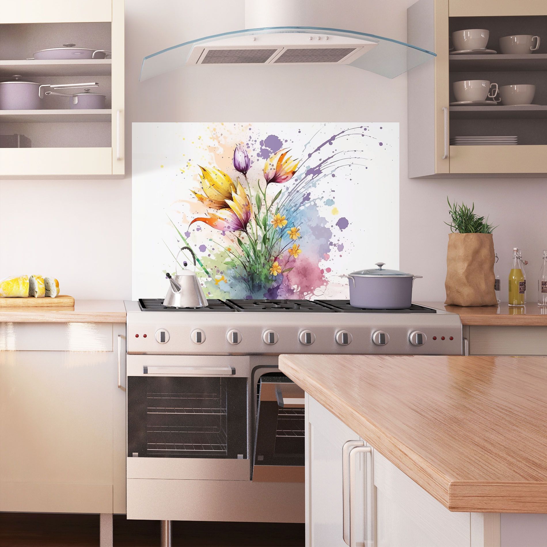 Purple Yellow Spring mockup 1