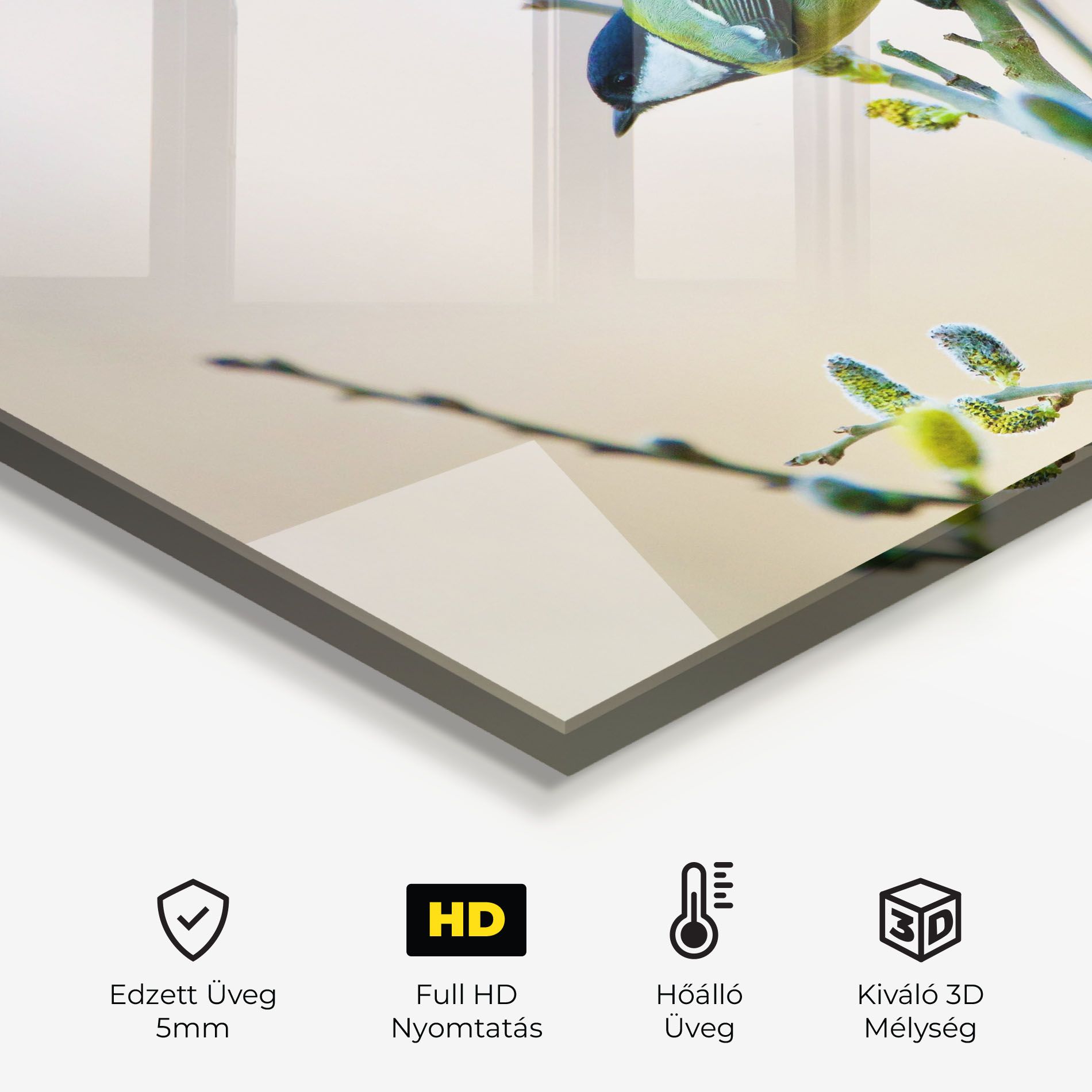 Beautiful Spring Bird mockup 2