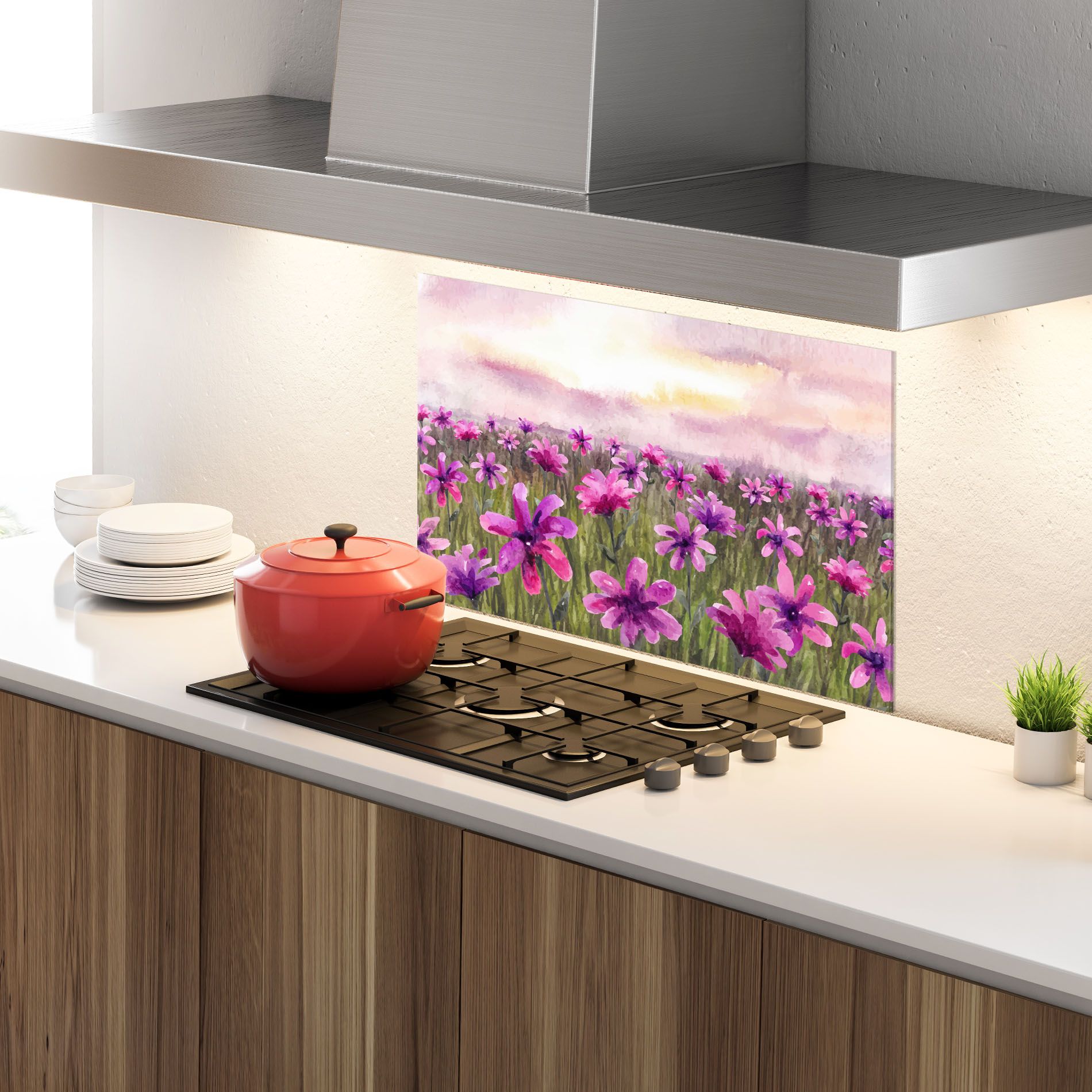 Purple Flower Spring mockup 4